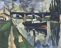 Vlaminck, La Seine à Poissy, Vlaminck (d'après)