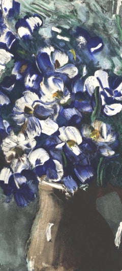 Maurice de Vlaminck, Les Delphiniums, d'après Vlaminck, 1958 (after)