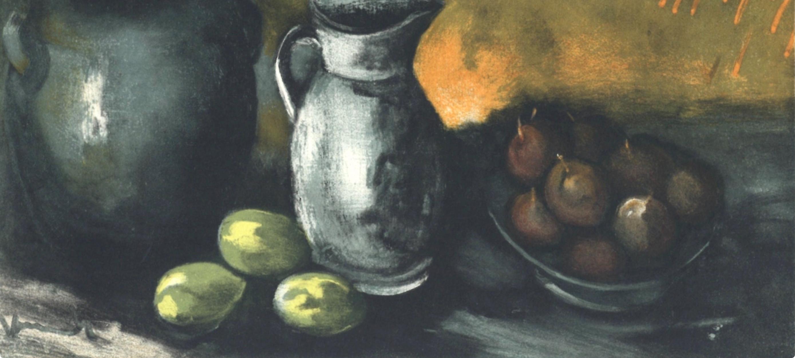 Vlaminck, Nature morte au pots, Vlaminck (dopo) - Print di Maurice de Vlaminck