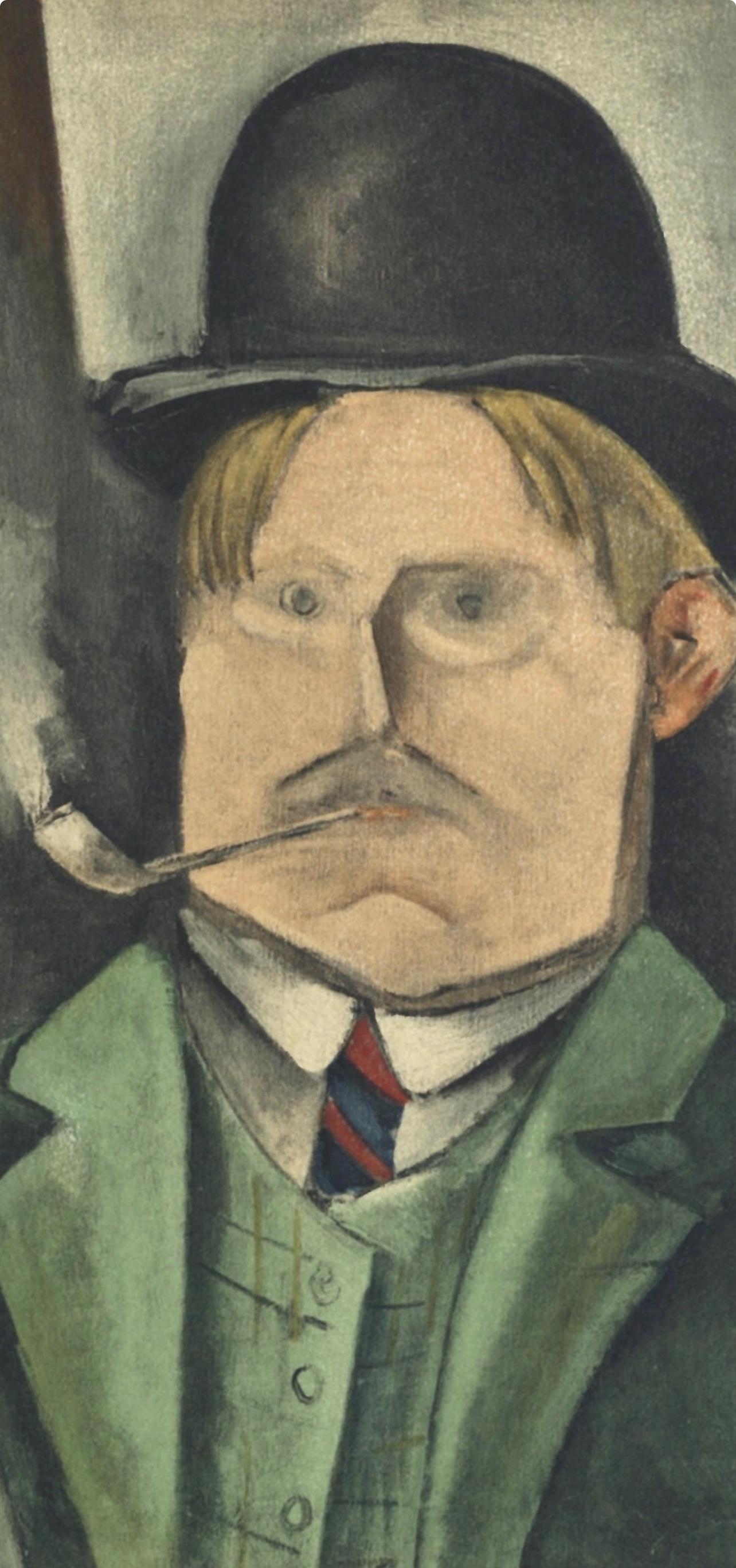 Vlaminck, Portrait de l'Artiste, Vlaminck (d'après) - Print de Maurice de Vlaminck