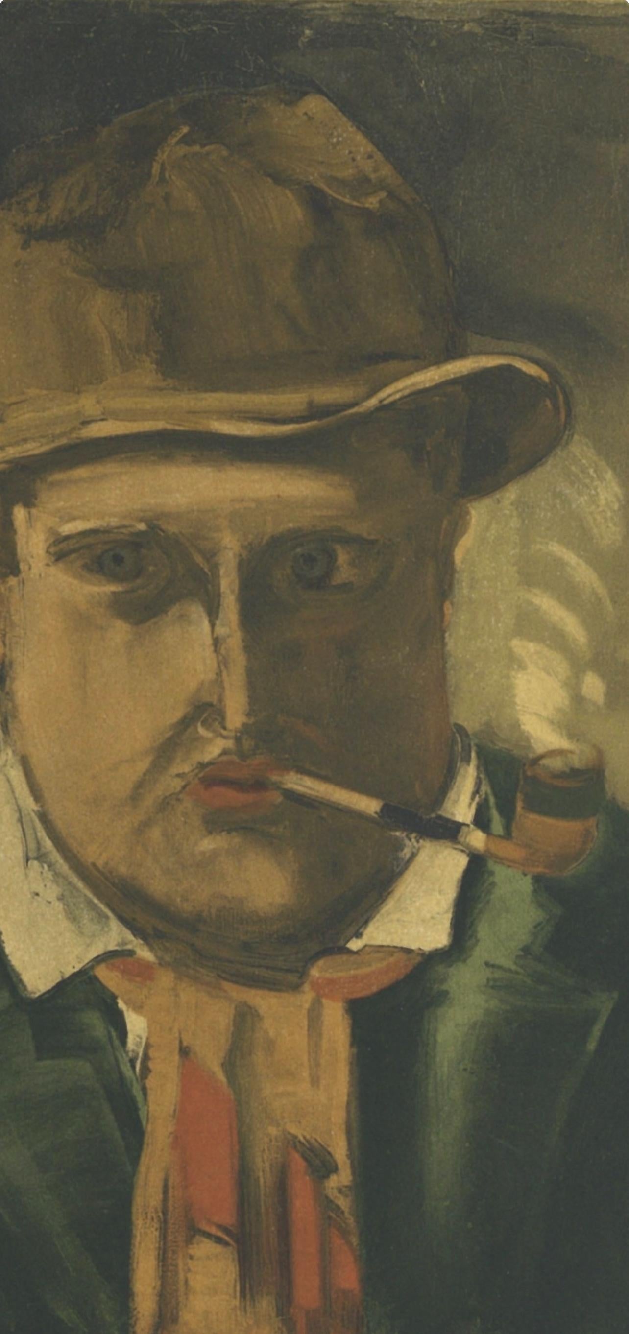 Vlaminck, Portrait de l'Artiste, Vlaminck (d'après) - Print de Maurice de Vlaminck