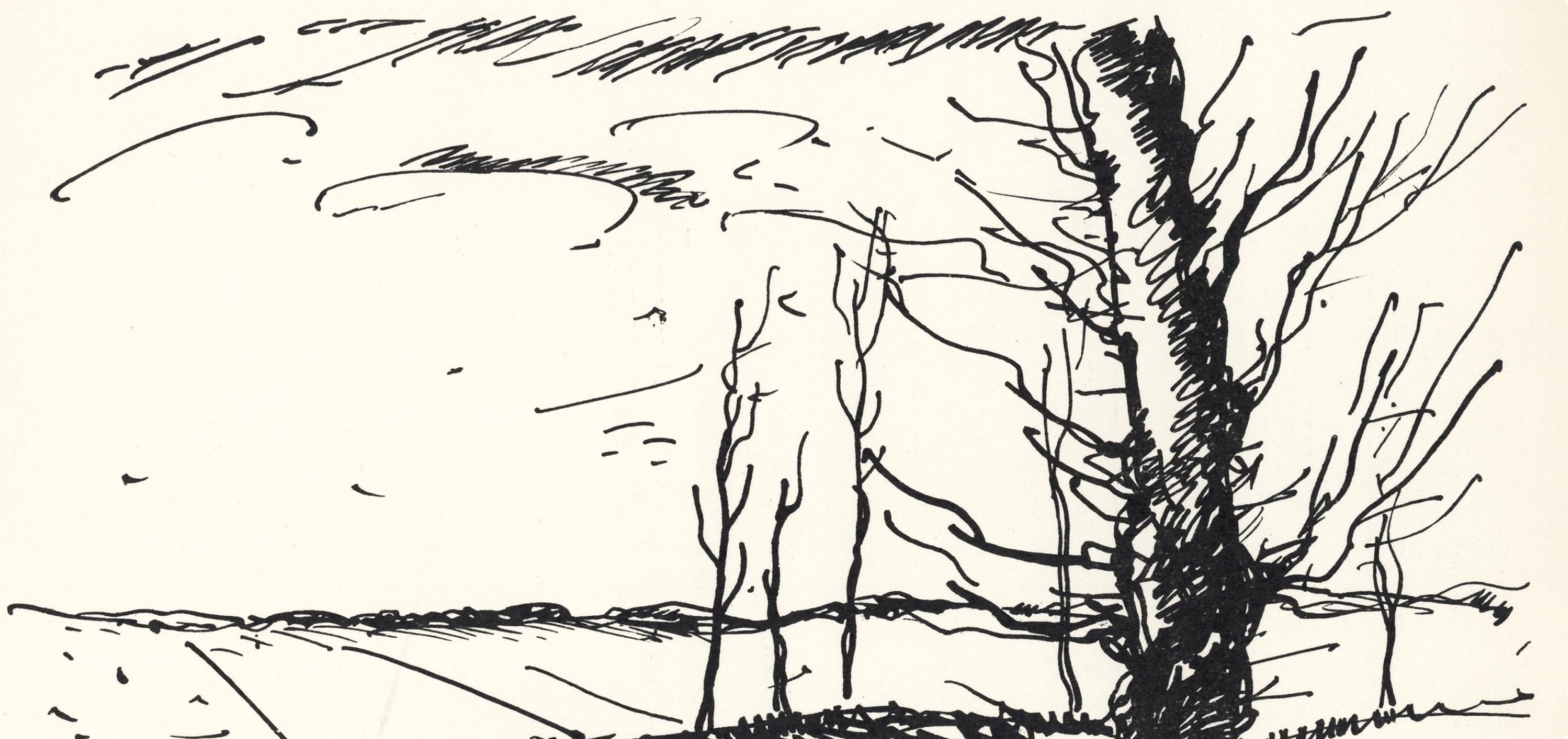 Vlaminck, Vallee de l'Avre, Vlaminck (after) - Modern Print by Maurice de Vlaminck