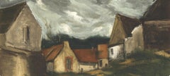 Maurice de Vlaminck, Village in Sarthe, from Vlaminck, 1958 (after)