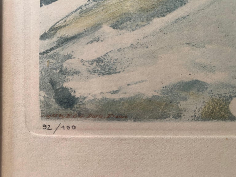 Maurice de Vlaminck Color Heliograph Limited Edition Pencil Signed For ...