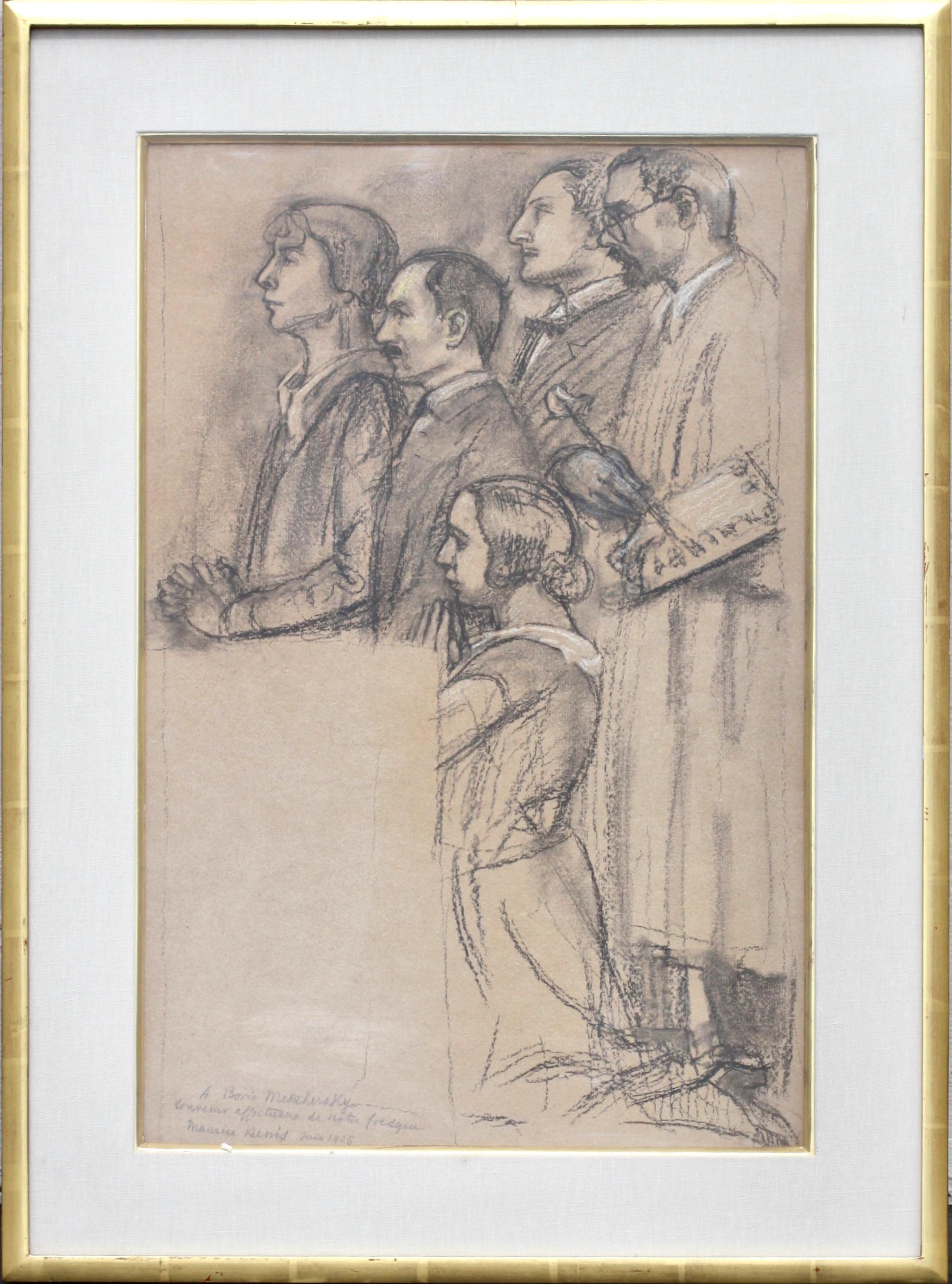 Maurice Denis (1870-1943)
Drawing
Black & white chalk/paper

