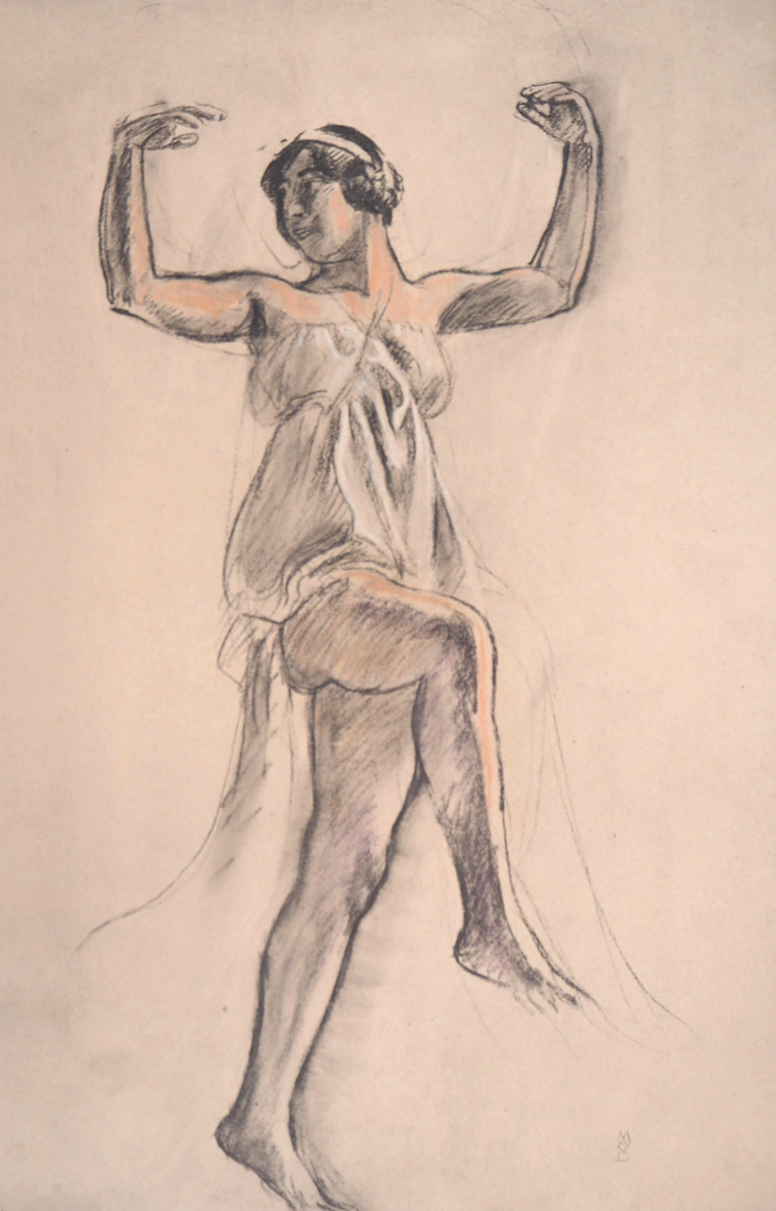 Maurice Denis Figurative Print - Dancing Ariane - Original lithograph