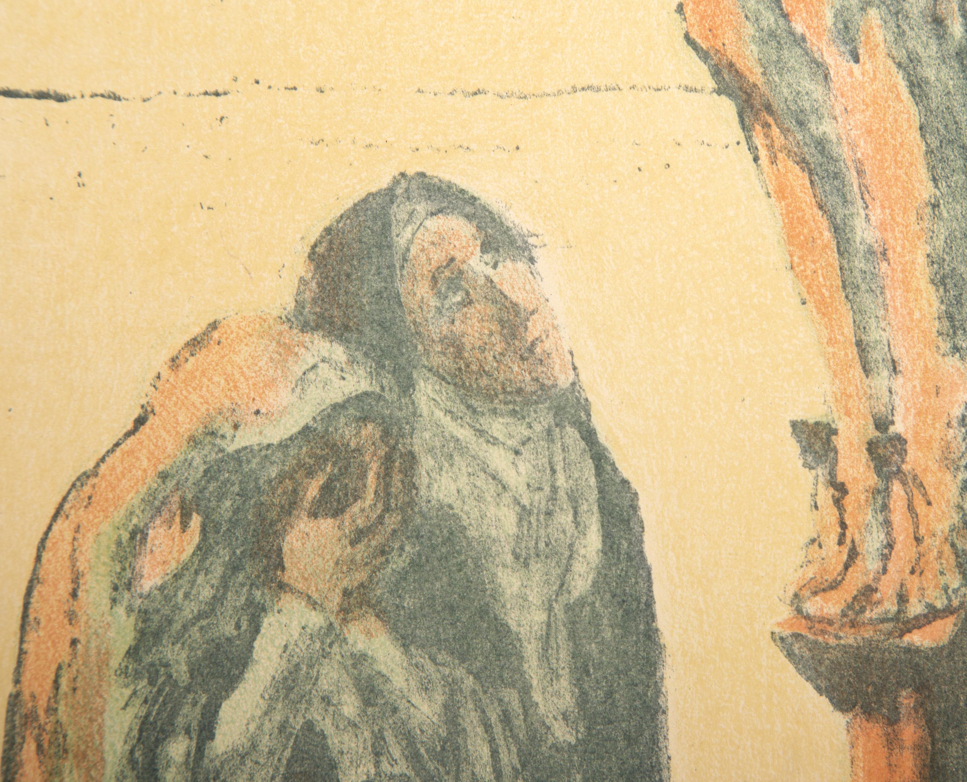 Illustrazione da Poemes, litografia surrealista di Maurice Denis in vendita 1
