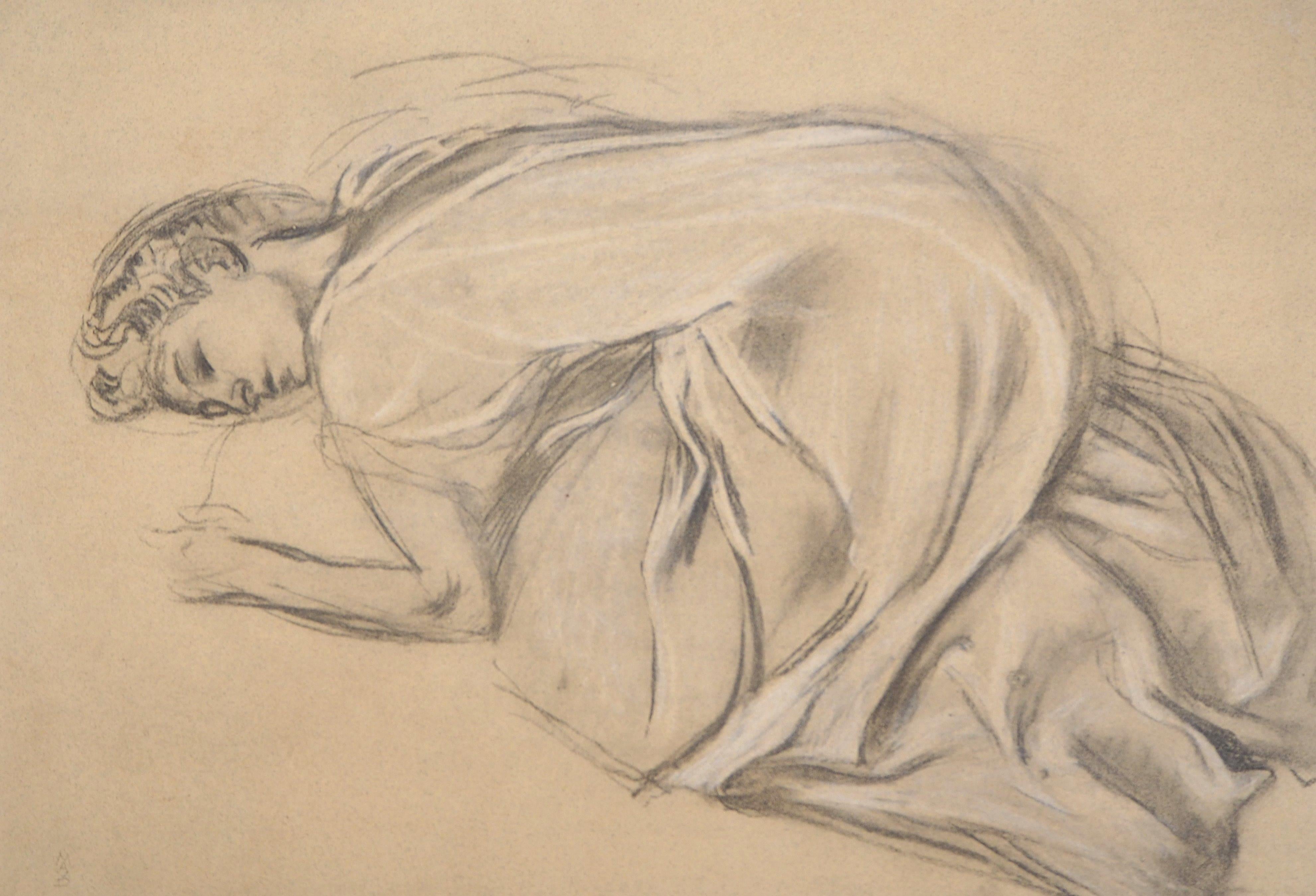 Figurative Print di Maurice Denis - Maria Maddalena - Litografia originale