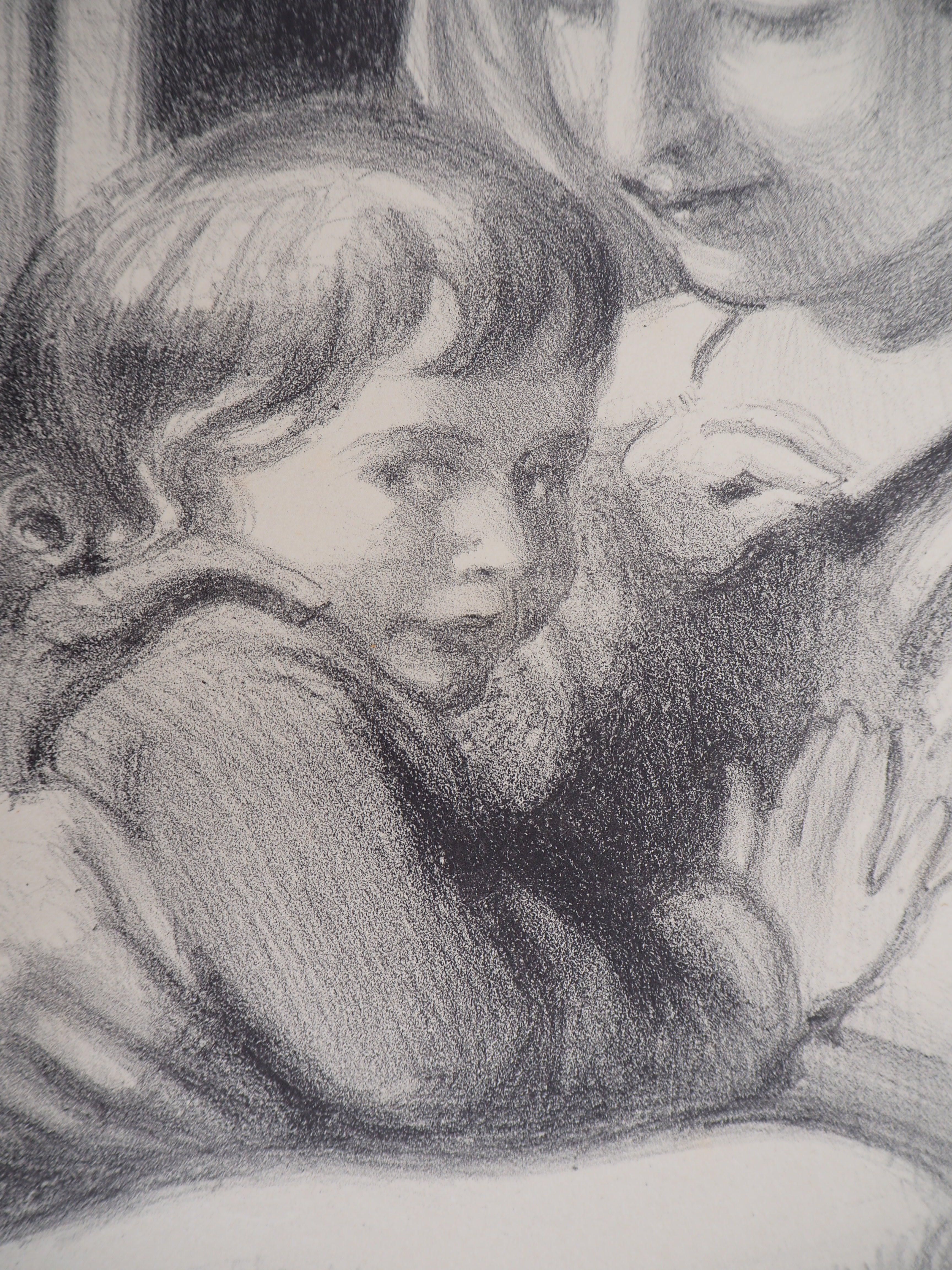 Maternité : Lithographie originale, 1927 en vente 2
