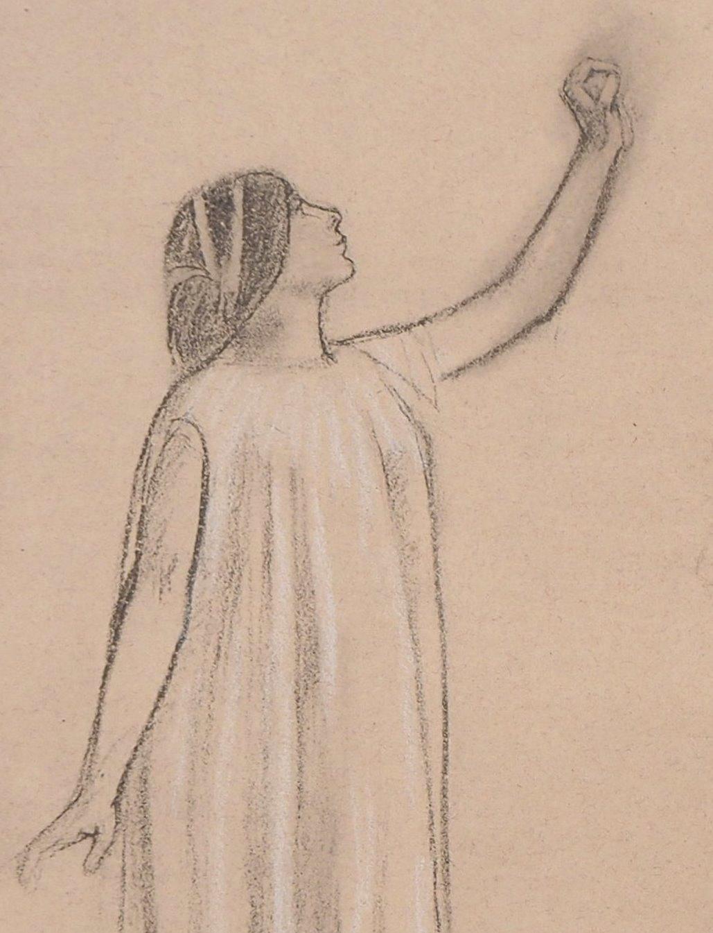 Study for Lyric Drama - Original Lithograph - Academic Print by Maurice Denis