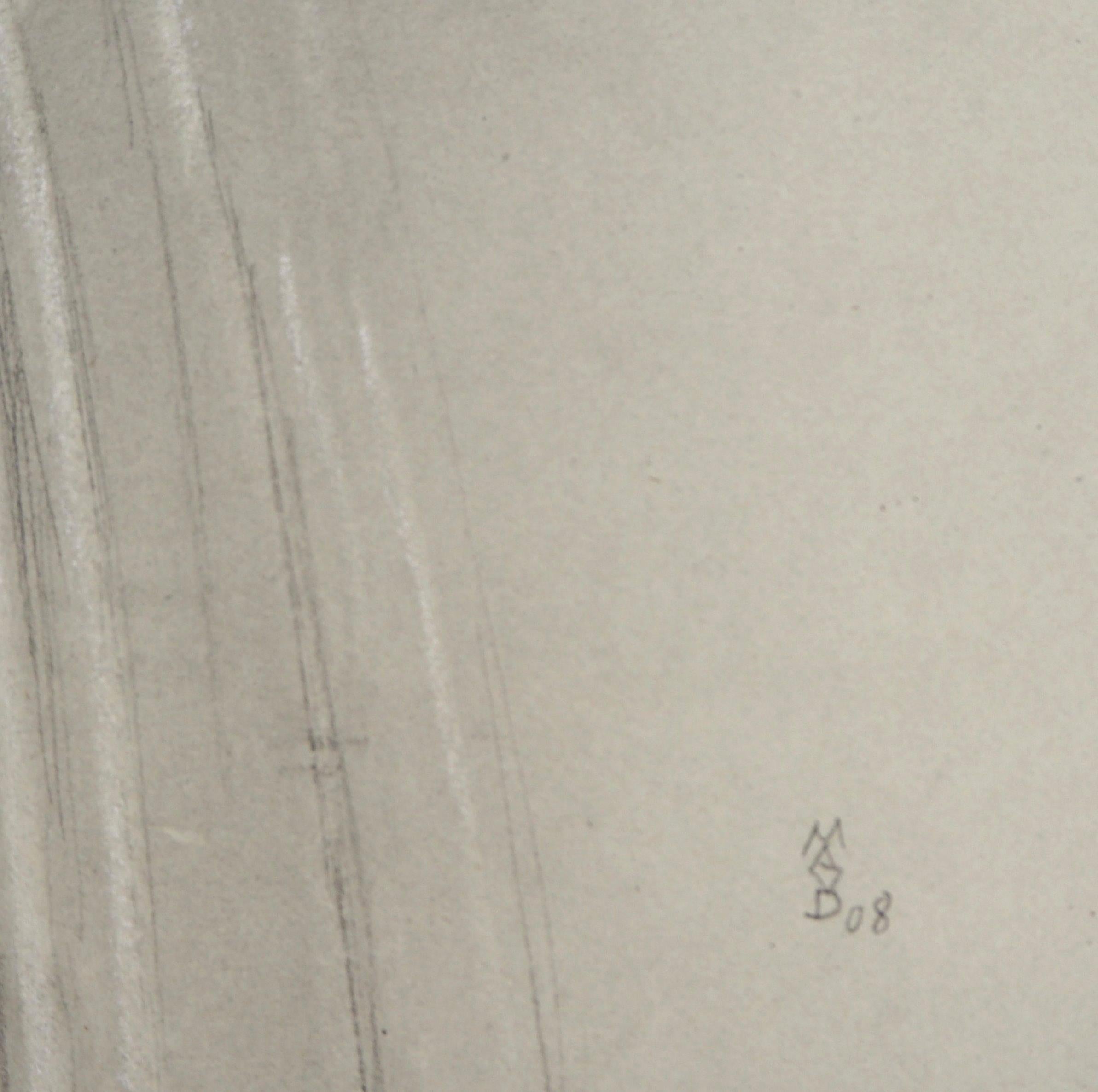 Estudio de una mujer rezando - Litografía firmada - Print de Maurice Denis