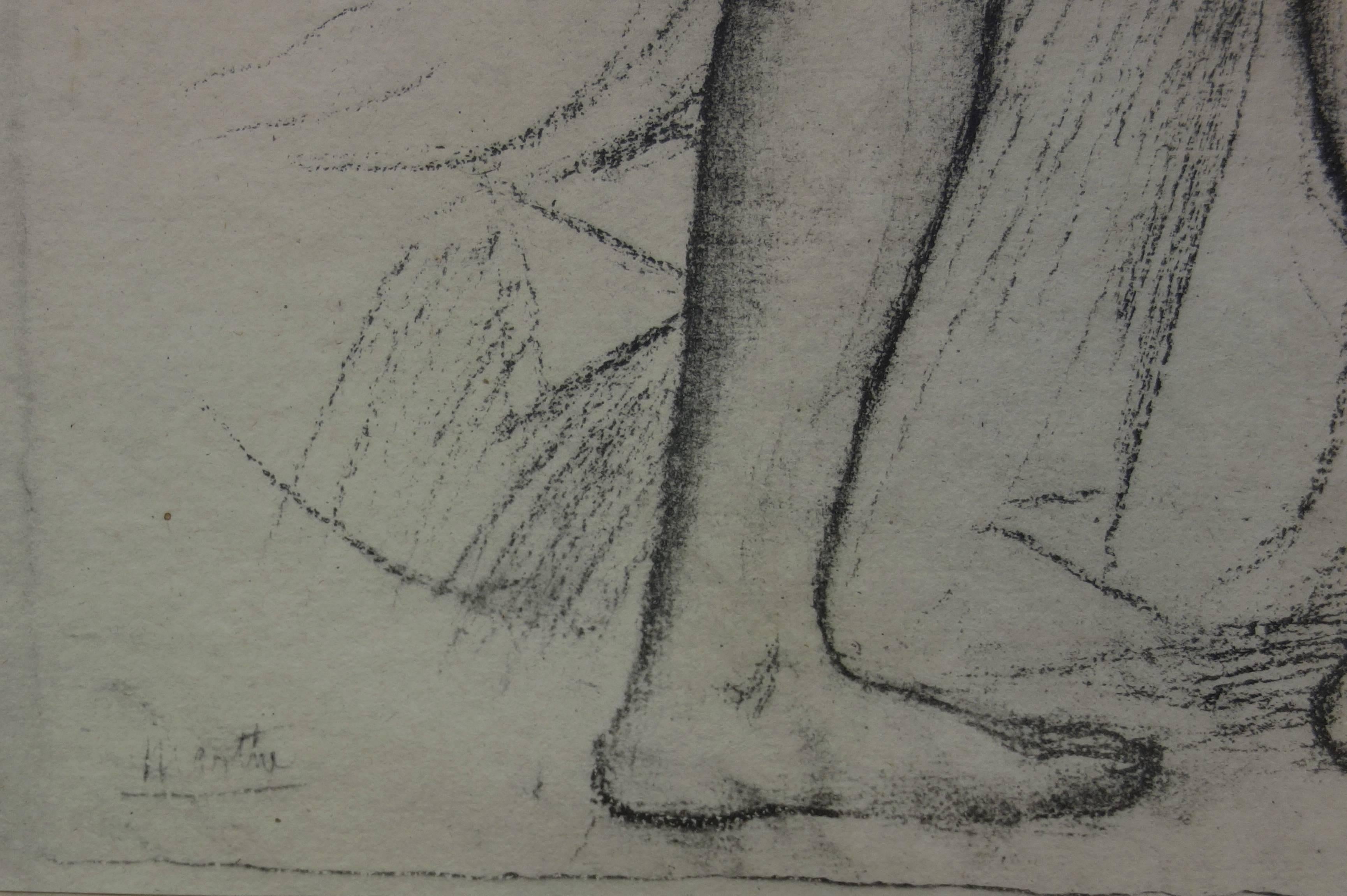 Maurice DENIS (1870 - 1943)
Deux nus en promenade, 1918

Lithographie originale avec rehaussement au fusain
Signature imprimée dans la plaque
Sur papier lin crème 46 x 36 cm (c. 18 x 14 inch)

Excellent état