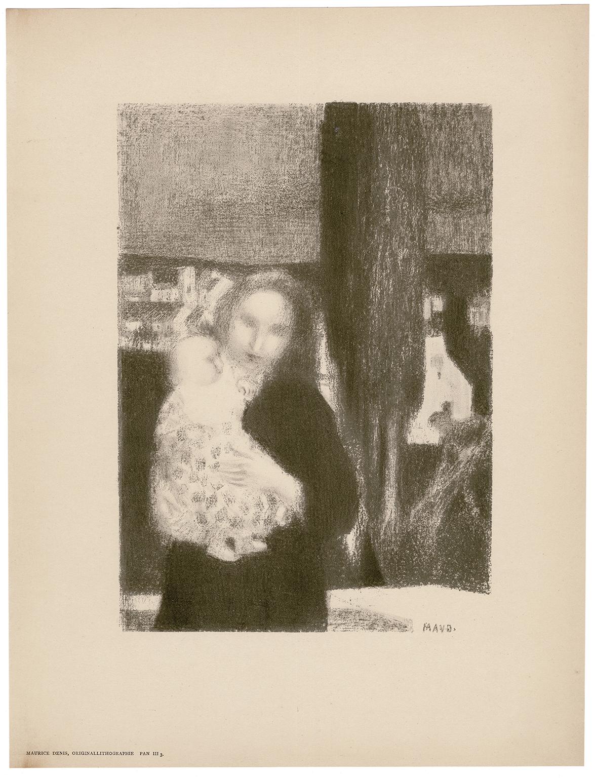 Untitled (Mother and Child) - Print by Maurice Denis