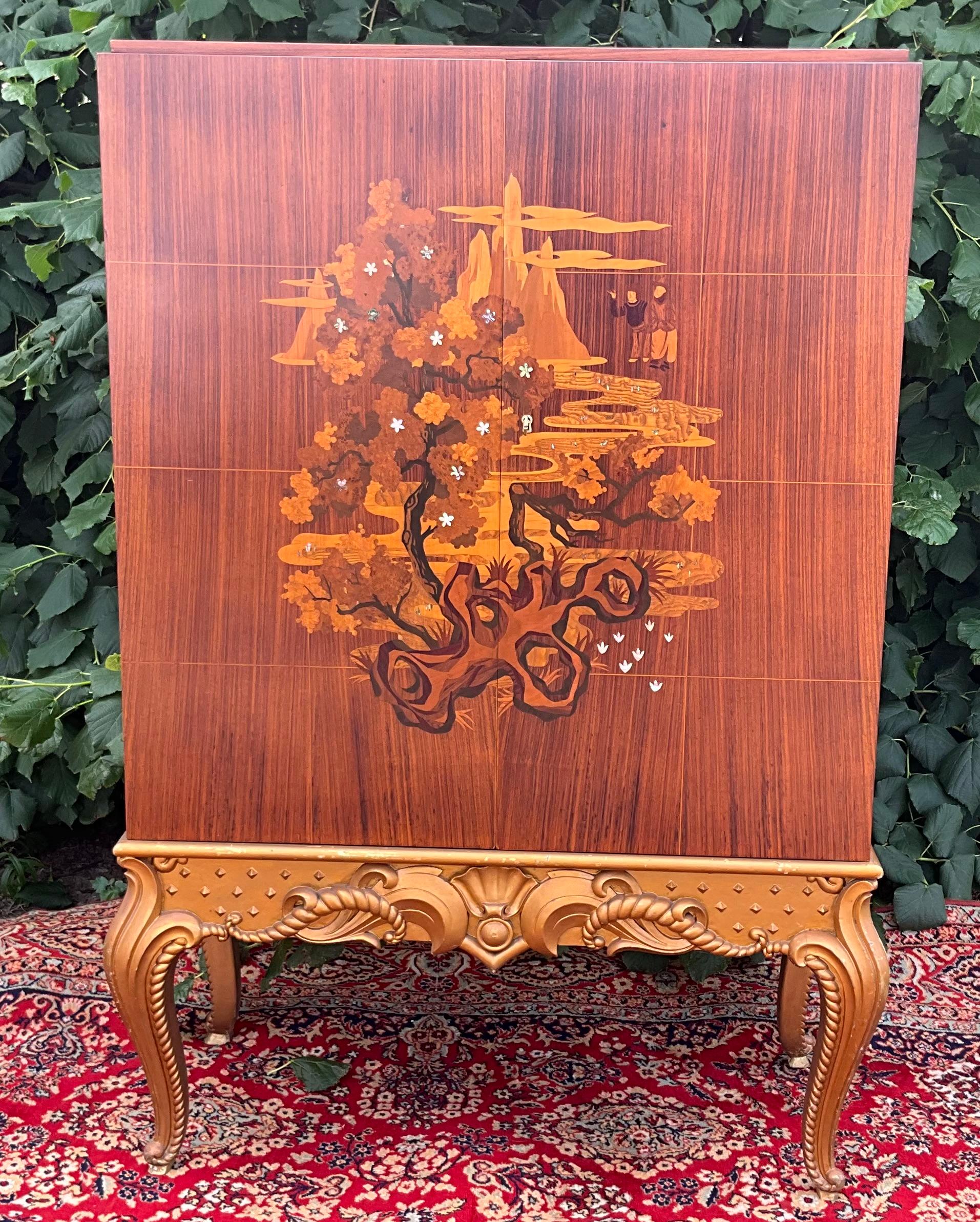 Maurice Dufrene Art Déco cabinet For Sale 5