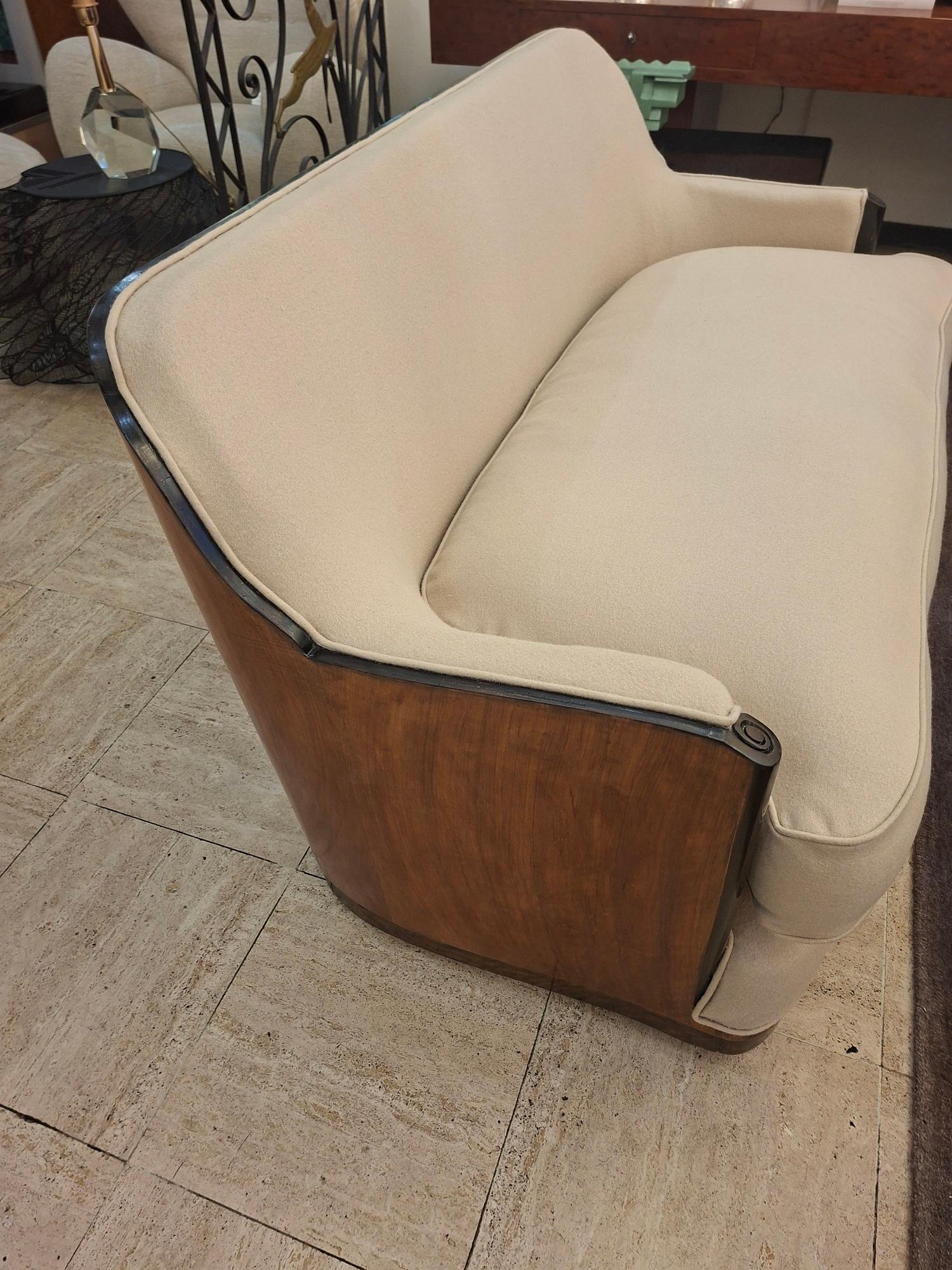 Art Déco Maurice Dufrene Art déco Canapé circa 1920 in vendita