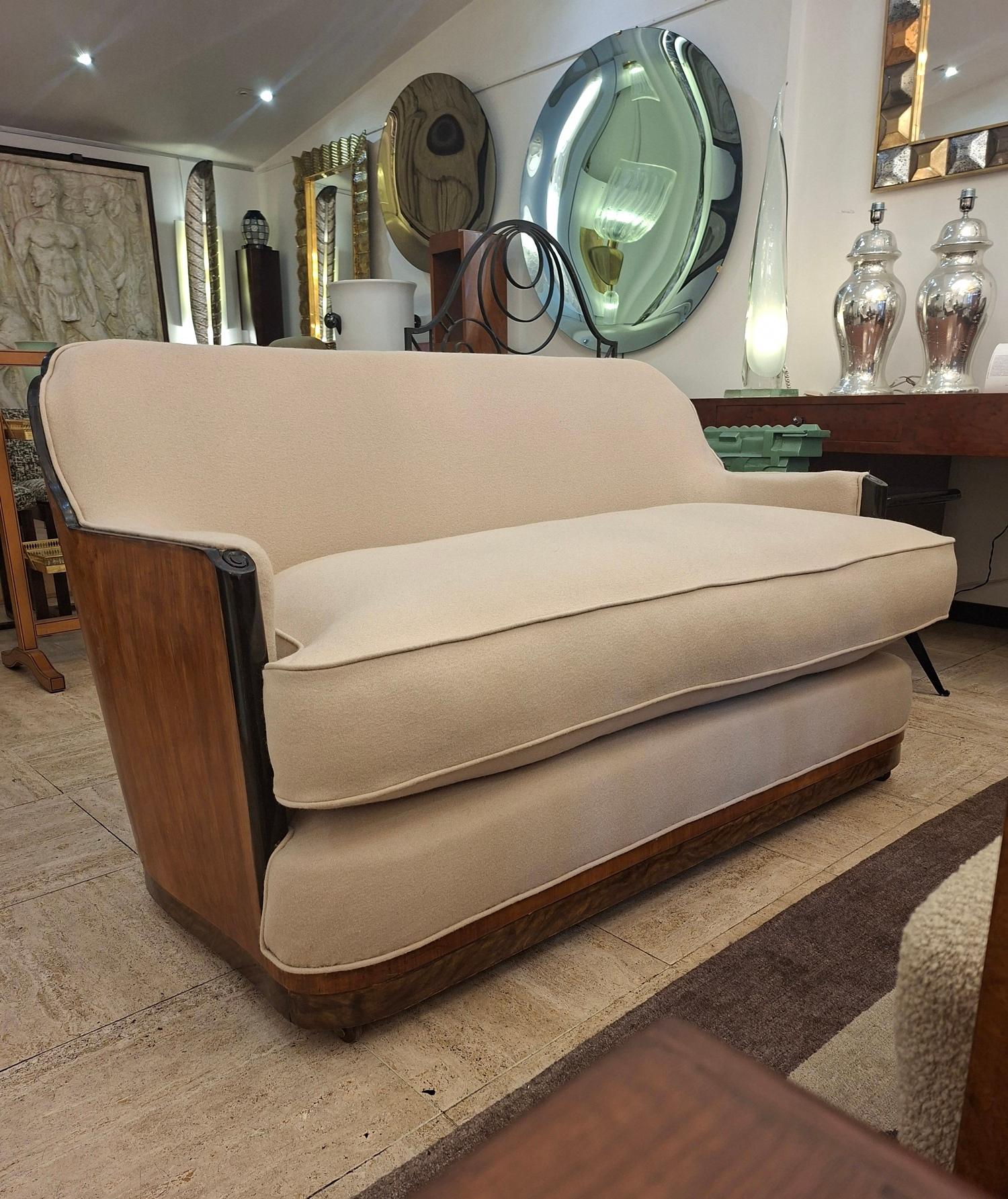 Maurice Dufrene Art déco Canapé circa 1920 in vendita 1