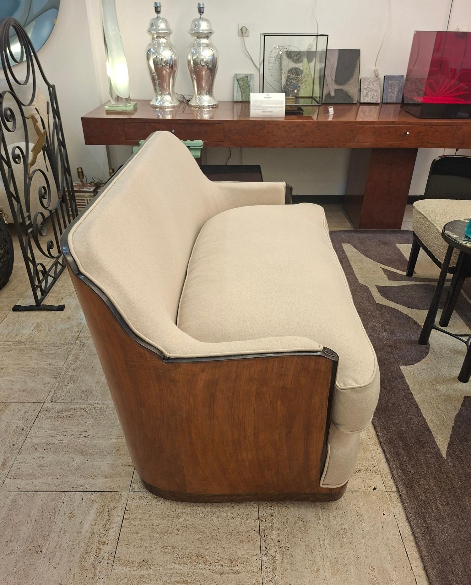 Maurice Dufrene Art déco Canapé circa 1920 in vendita 2