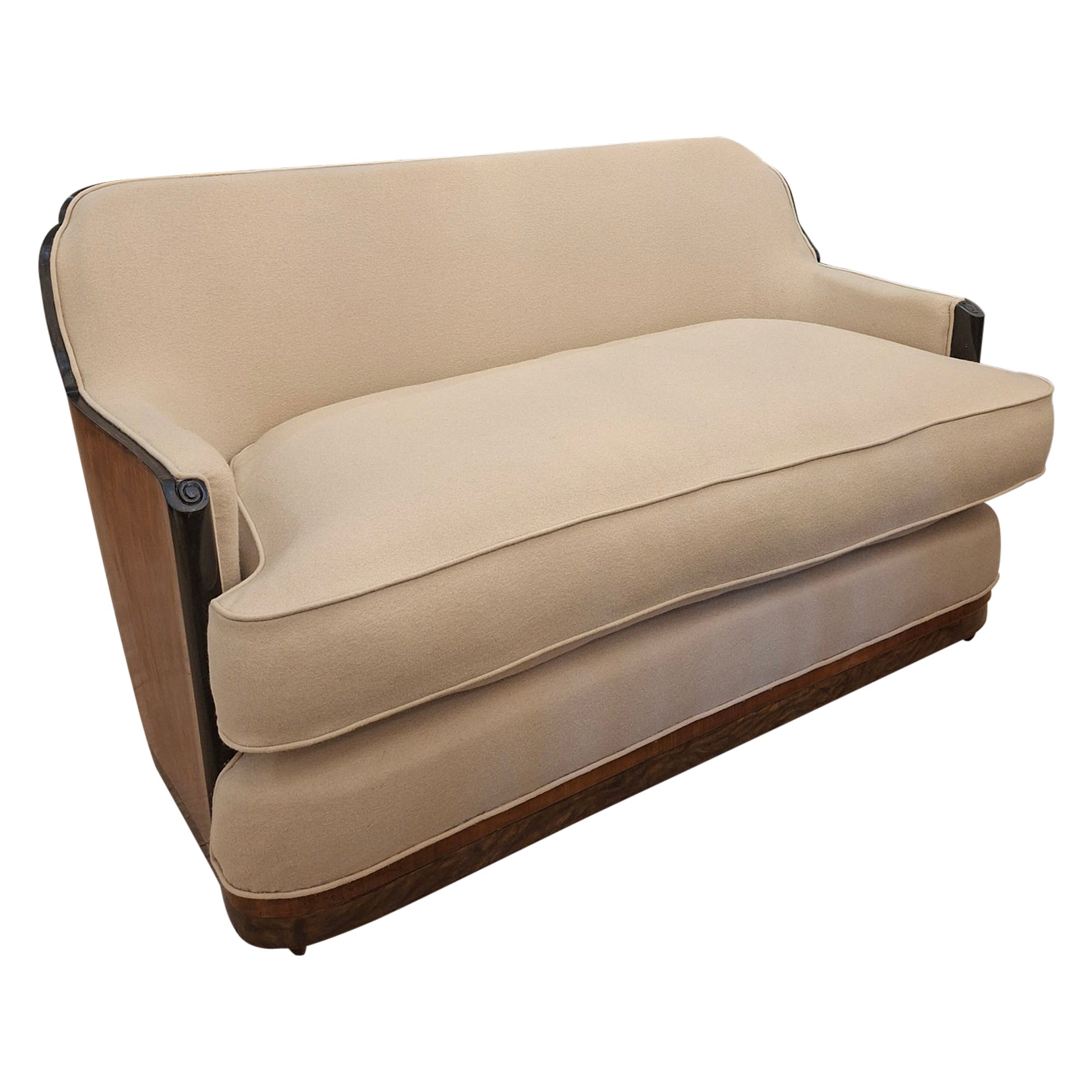 Maurice Dufrene Art déco Canapé circa 1920 in vendita