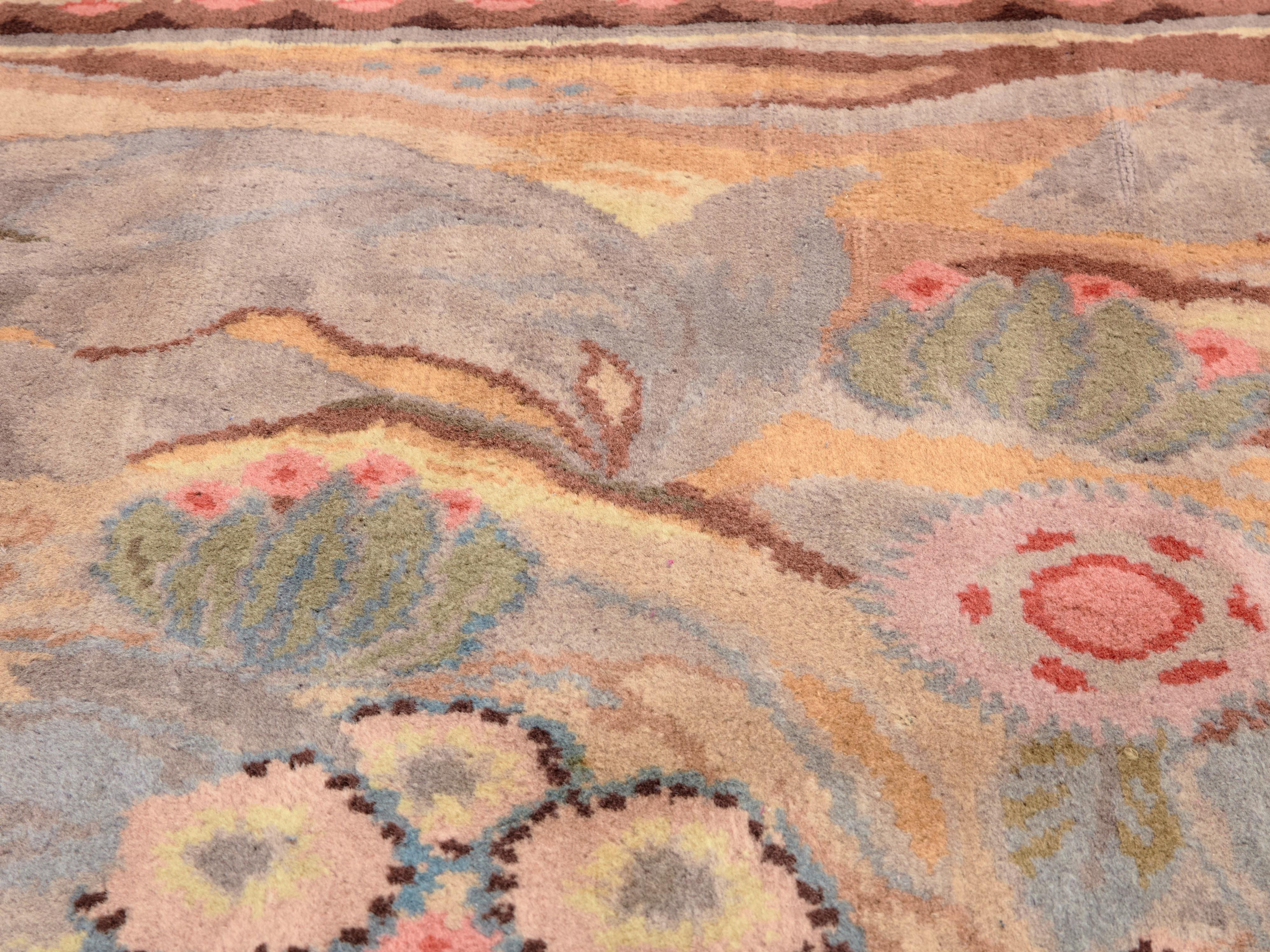 Lana Maurice Dufrêne per La Maitrise arazzo art déco 1922 in vendita