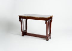Maurice Dufrène, Rare Amaranth Occasional Table, France, C. 1925
