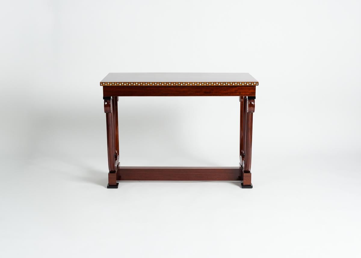 French Maurice Dufrène, Rare Amaranth Occasional Table, France, C. 1925