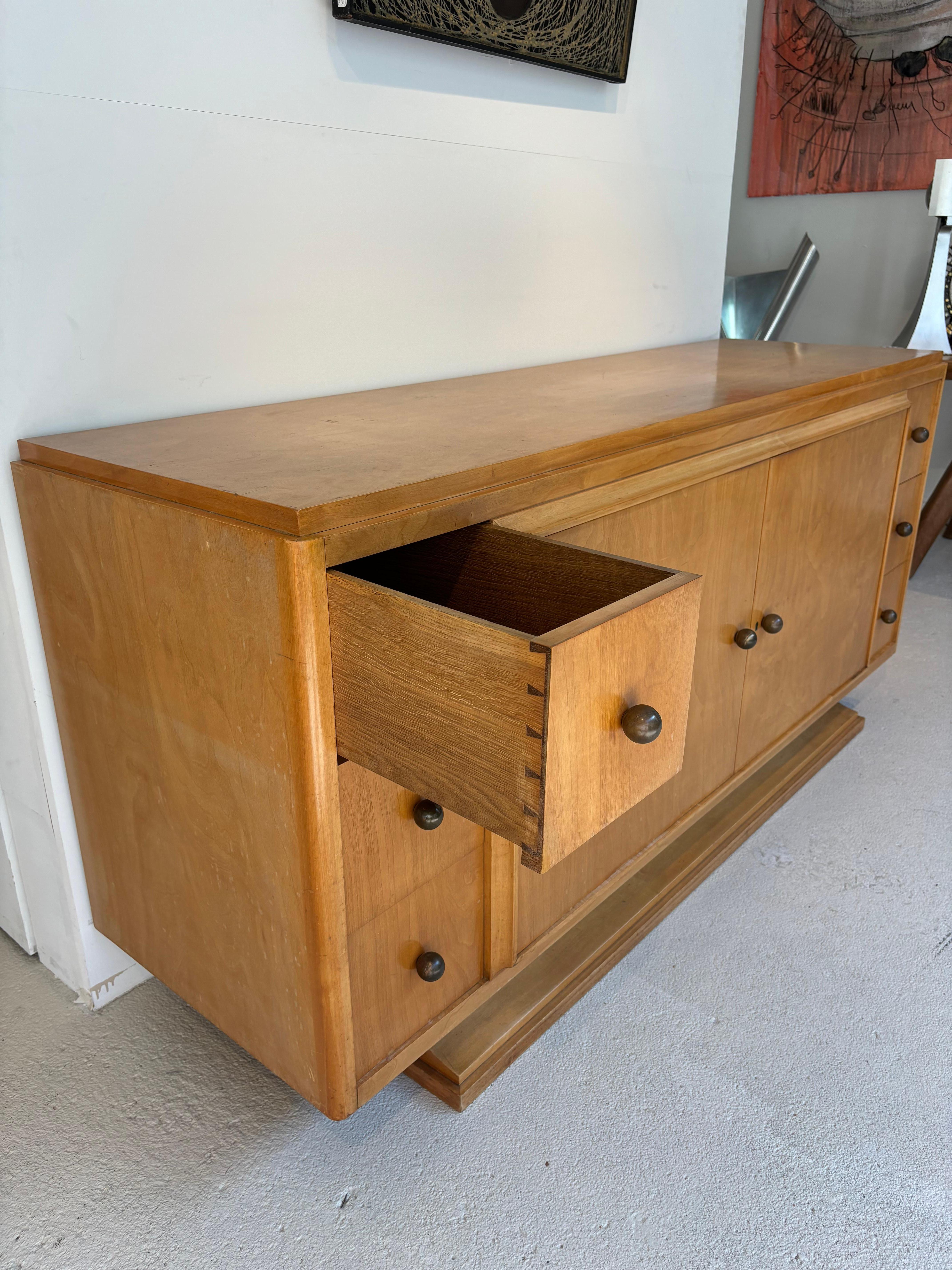 Maurice Dufrêne Sideboard, spécial order For Sale 5