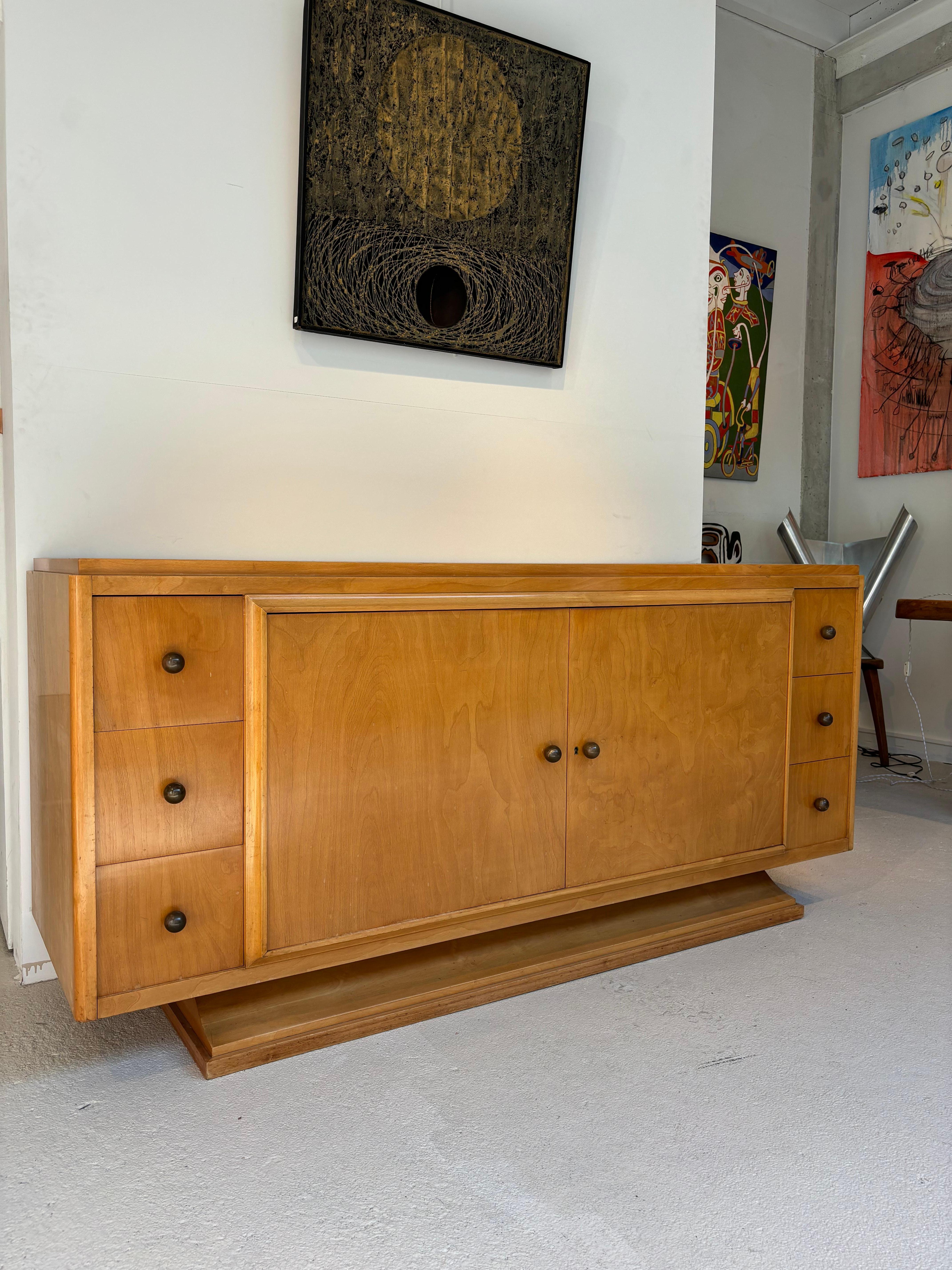 Maurice Dufrêne Sideboard, spécial order In Good Condition For Sale In SAINT-OUEN-SUR-SEINE, FR