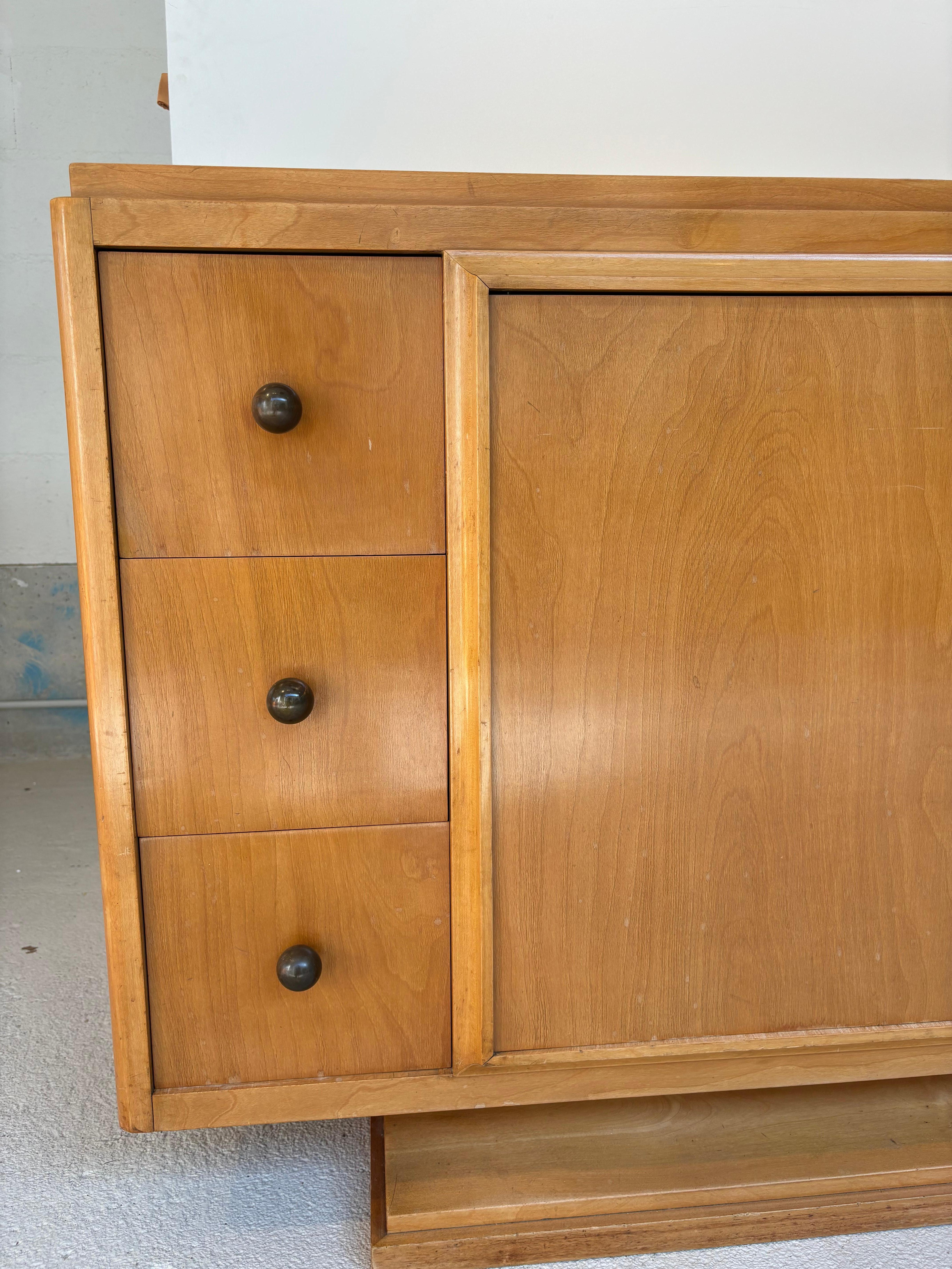 Maurice Dufrêne Sideboard, spécial order For Sale 1