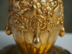 Maurice Dufrene Pequeña Lámpara de Bronce Dorado