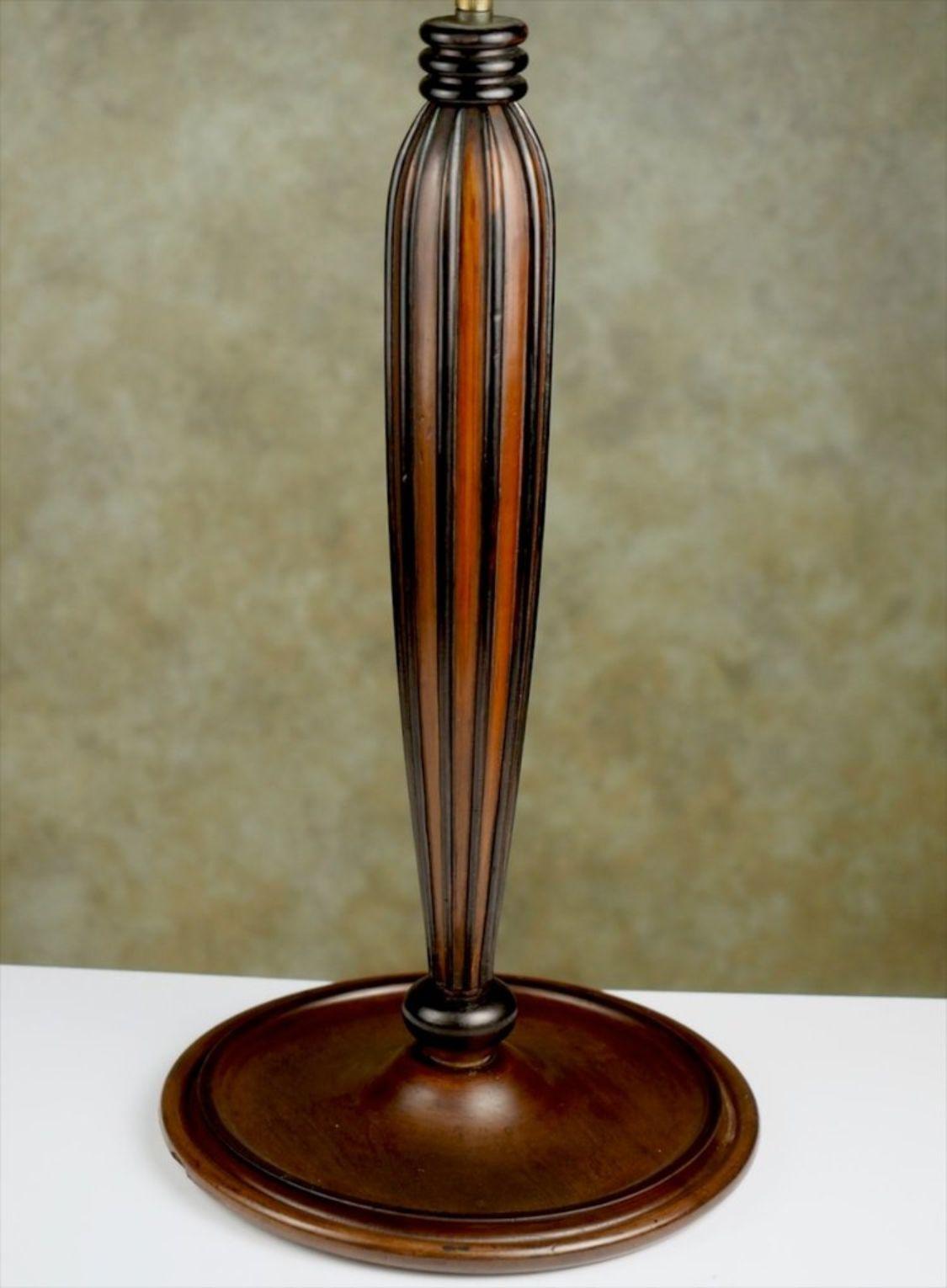 French Maurice Dufrene Table Lamp  For Sale