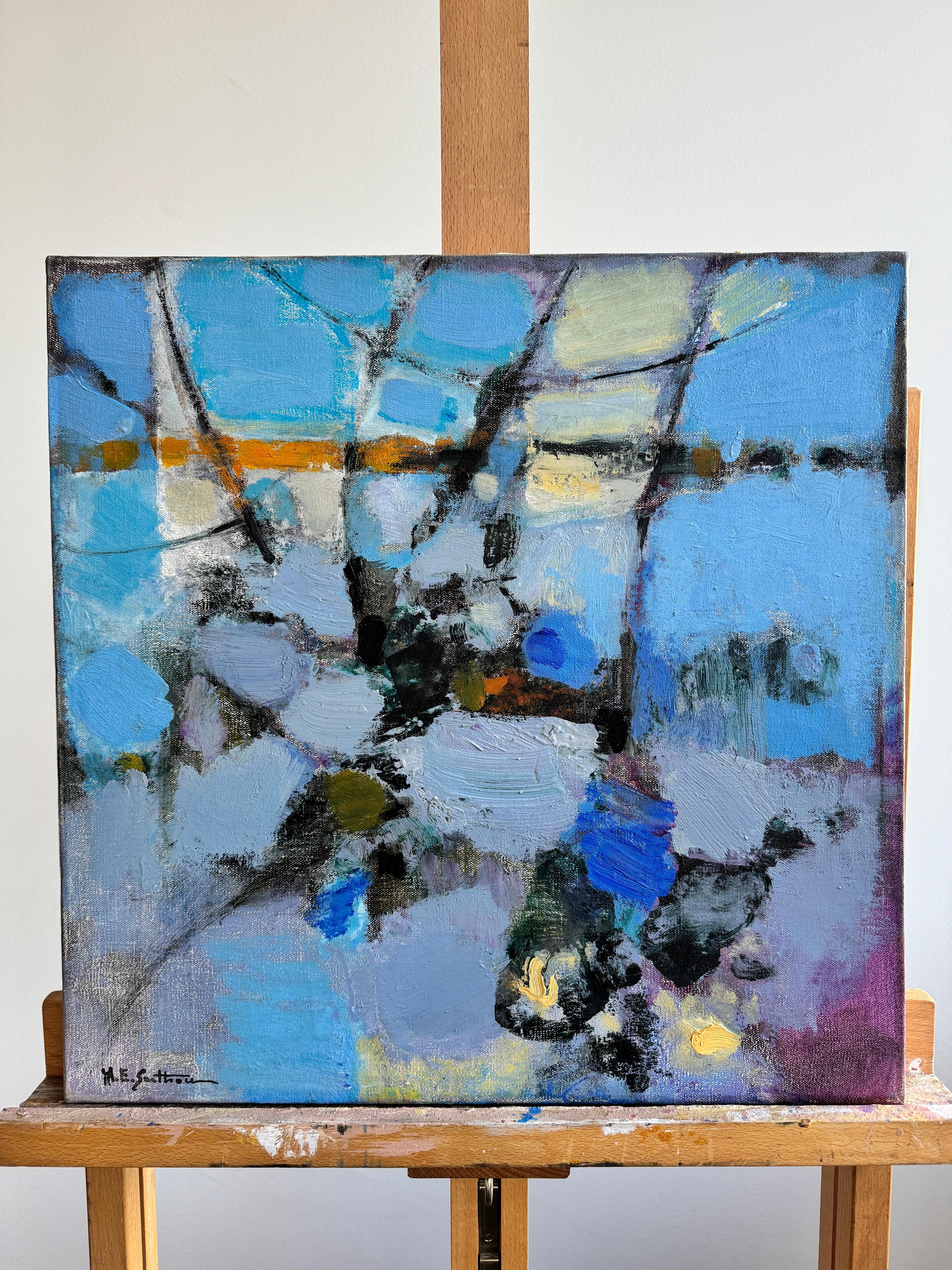 The pond with nine willow trees - Painting by Maurice Élie Sarthou