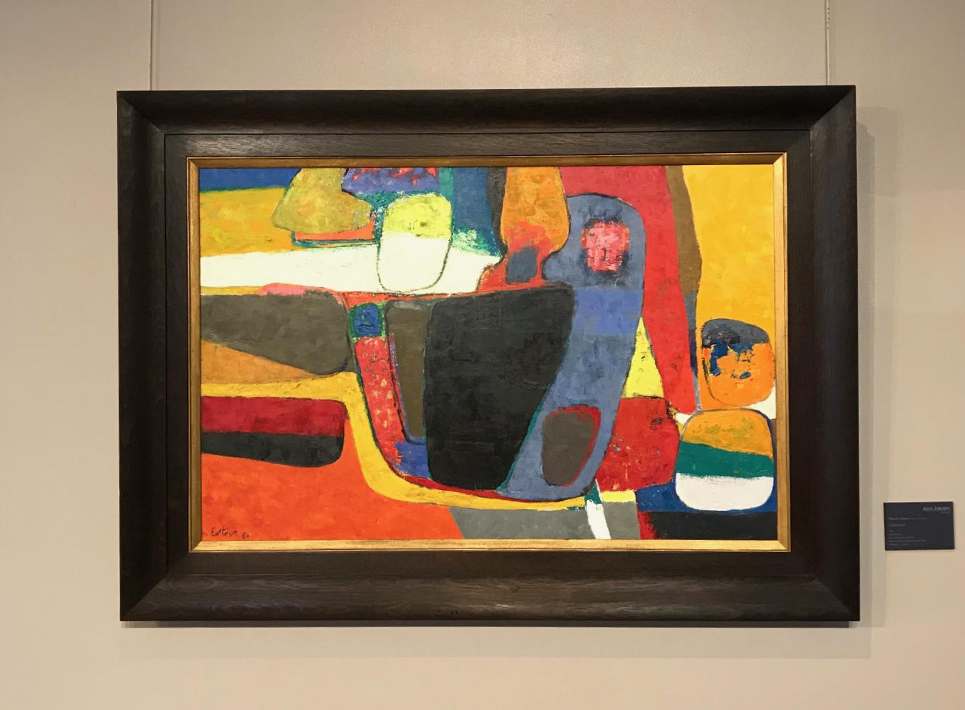Le Boischaut - Maurice Esteve, modern, farbenfroh, french, Malerei, abstrakt, Kunst im Angebot 1