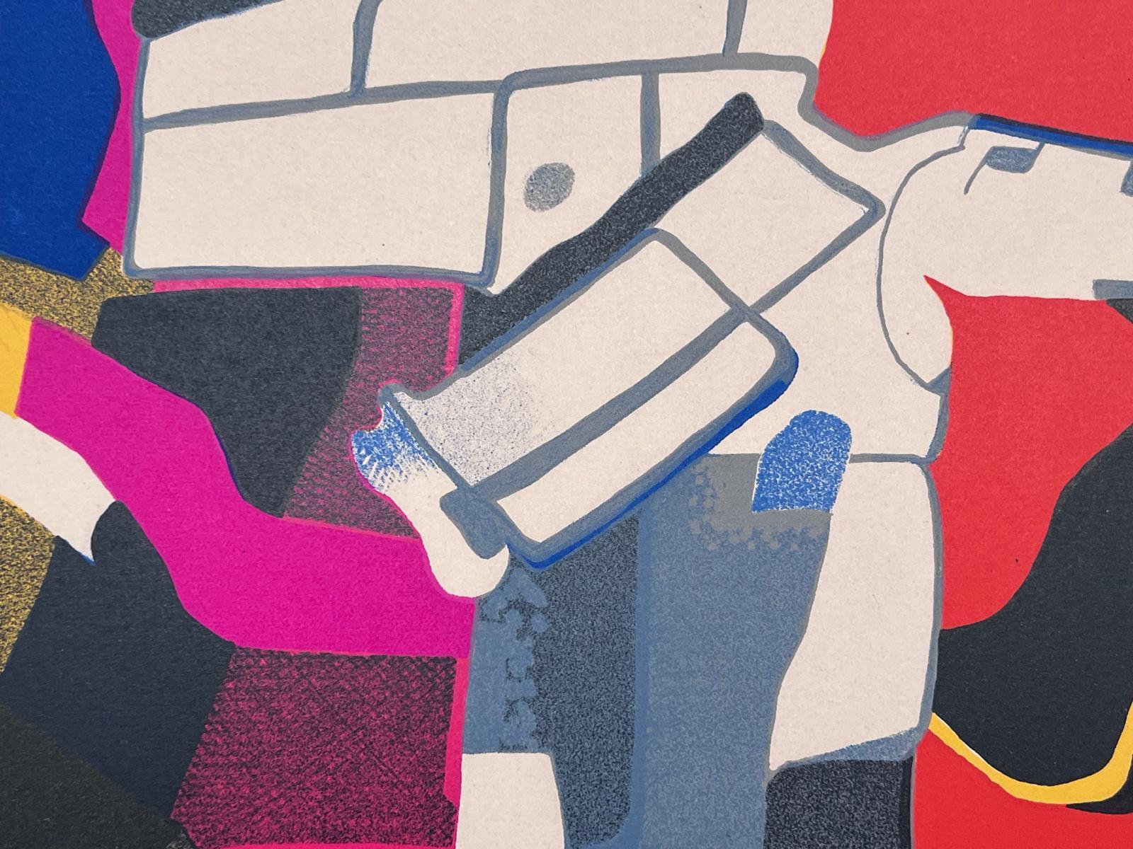 Bougri - Abstract Print by Maurice Estève