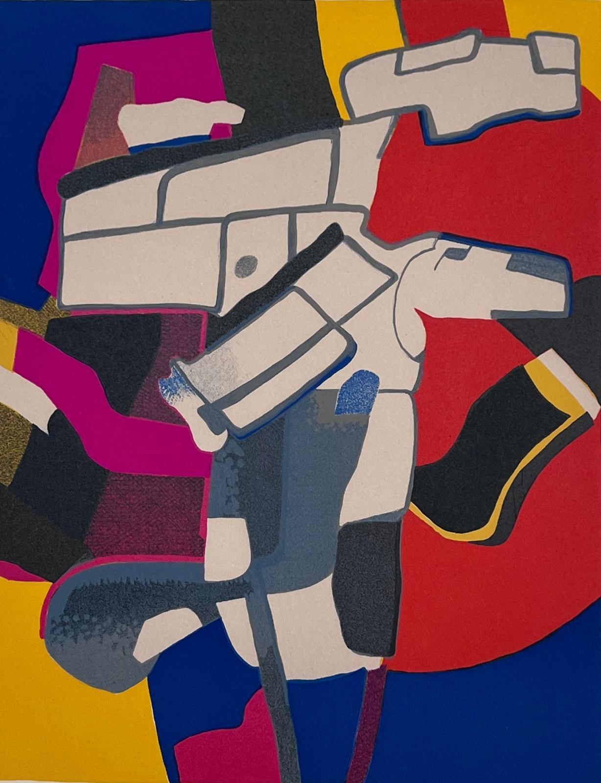 Lithograph, 1974
Edition : 4/50
Publisher : XXe siècle (Paris)
Printer : Mourlot (Paris)
Catalog : [Prudhomme Moestrup 76, p. 105]

56.50 cm. x 45.00 cm.  22.24 in. x 17.72 in. (paper)
31.50 cm. x 25.00 cm.  12.4 in. x 9.84 in. (image)

Handsigned