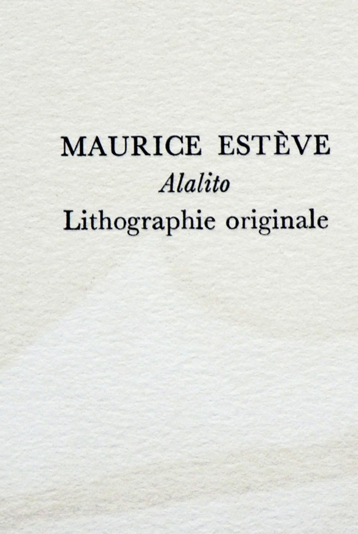 Estève, Alalito, Souvenirs et portraits d'artistes (after) For Sale 3