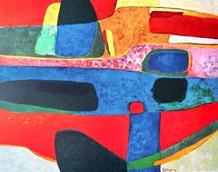 Estève, Arabesque de la nuit, Maurice Estève, Peintres d'aujourd'hui (d'après)