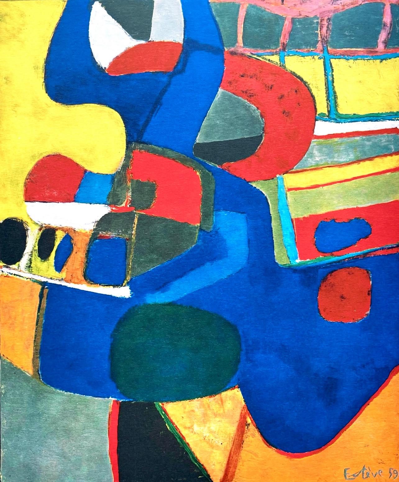 Estève, Centre dominé, Maurice Estève, Peintres d'aujourd'hui (después)