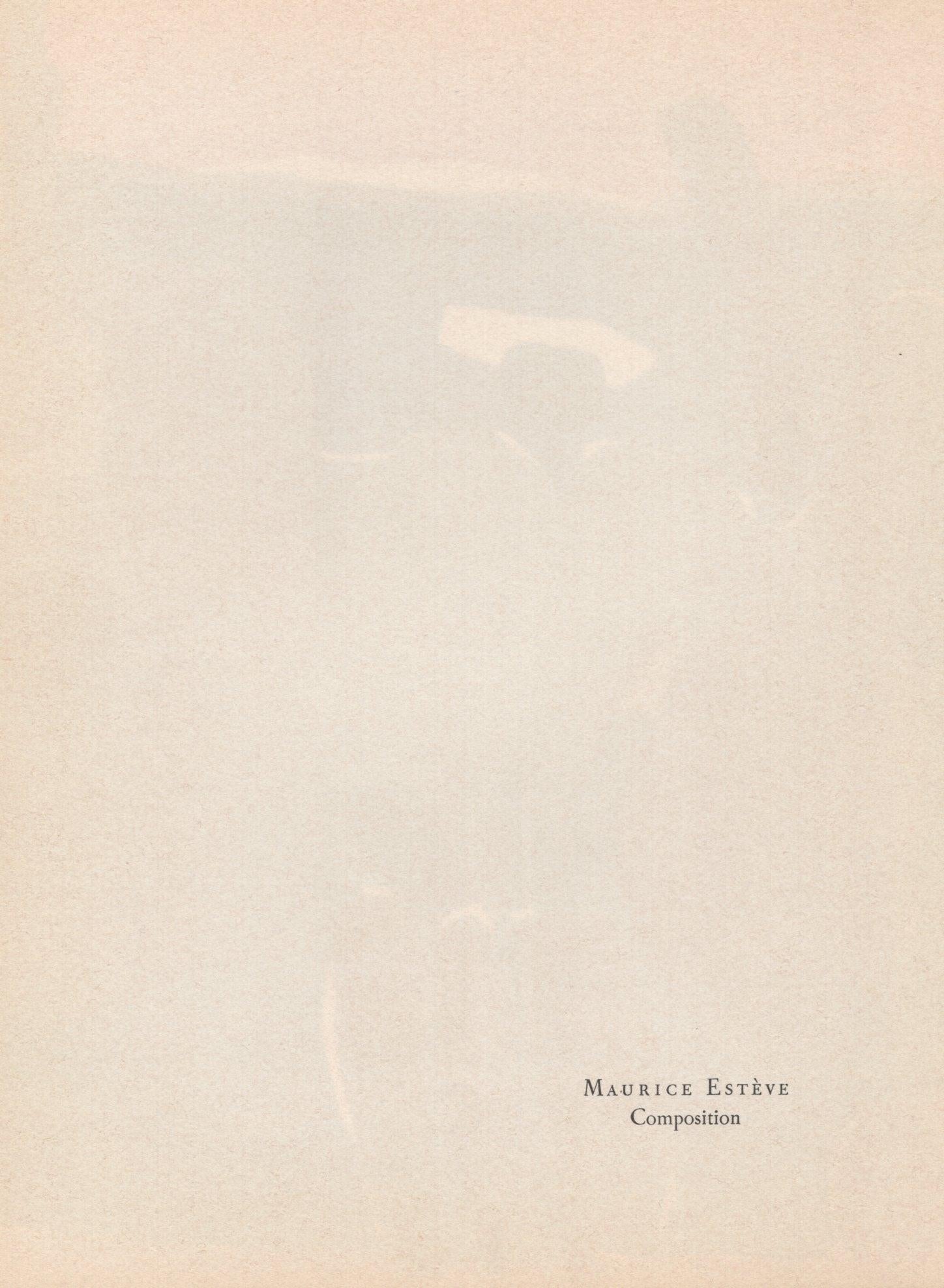 Estève, Composition, Prints from the Mourlot Press (after) For Sale 3