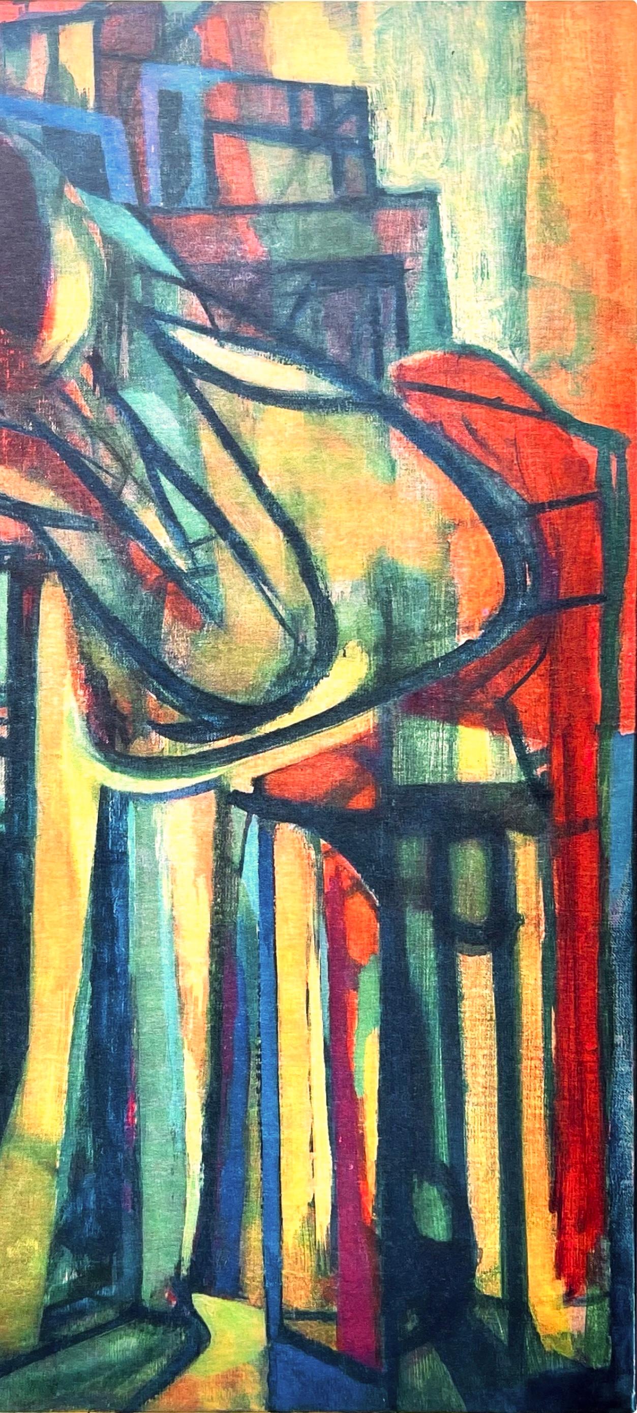Estève, Femme assise, Maurice Estève, Peintres d'aujourd'hui (after) For Sale 1