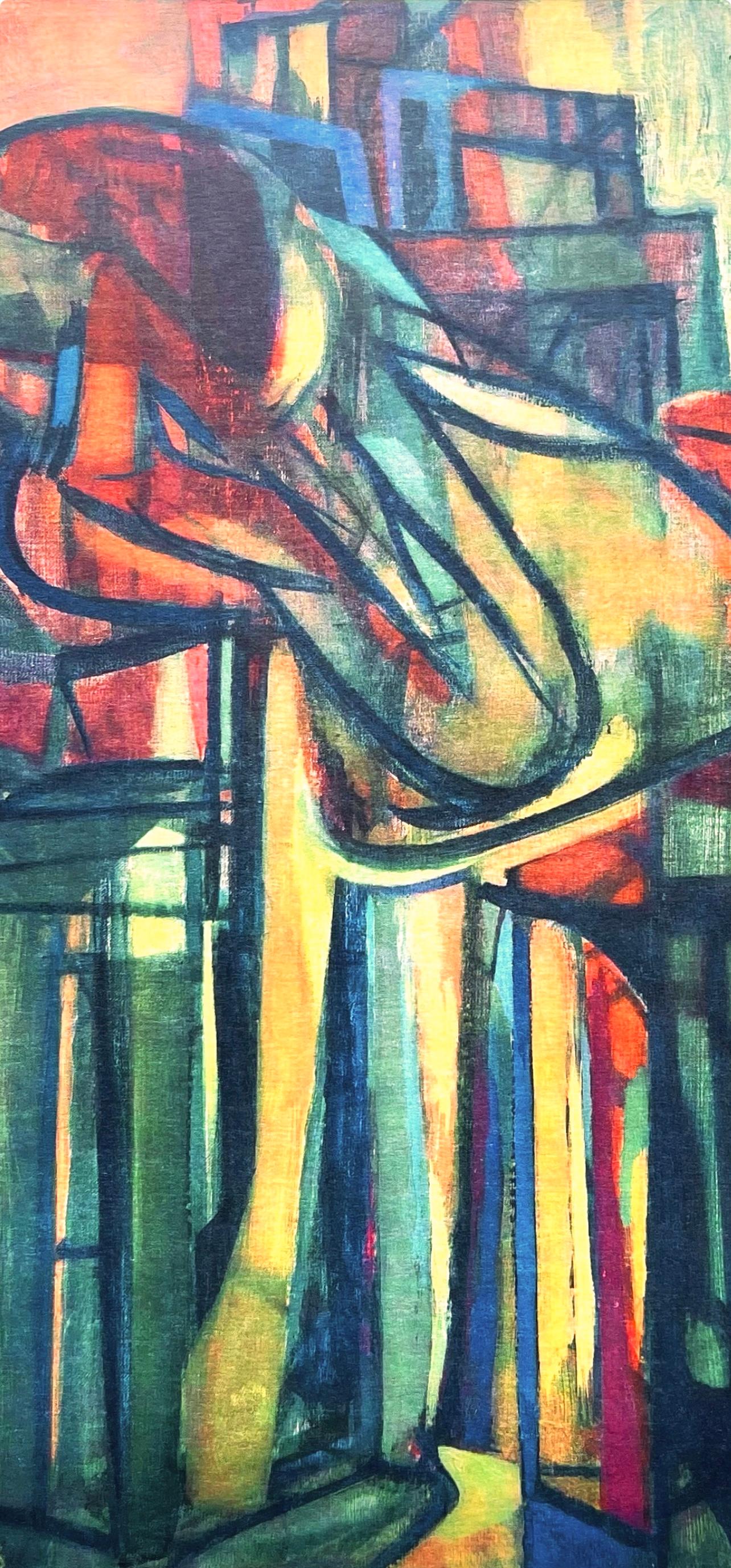Estève, Femme assise, Maurice Estève, Peintres d'aujourd'hui (after) For Sale 2