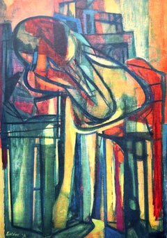 Estève, Femme assise, Peintres d'aujourd'hui (nach)