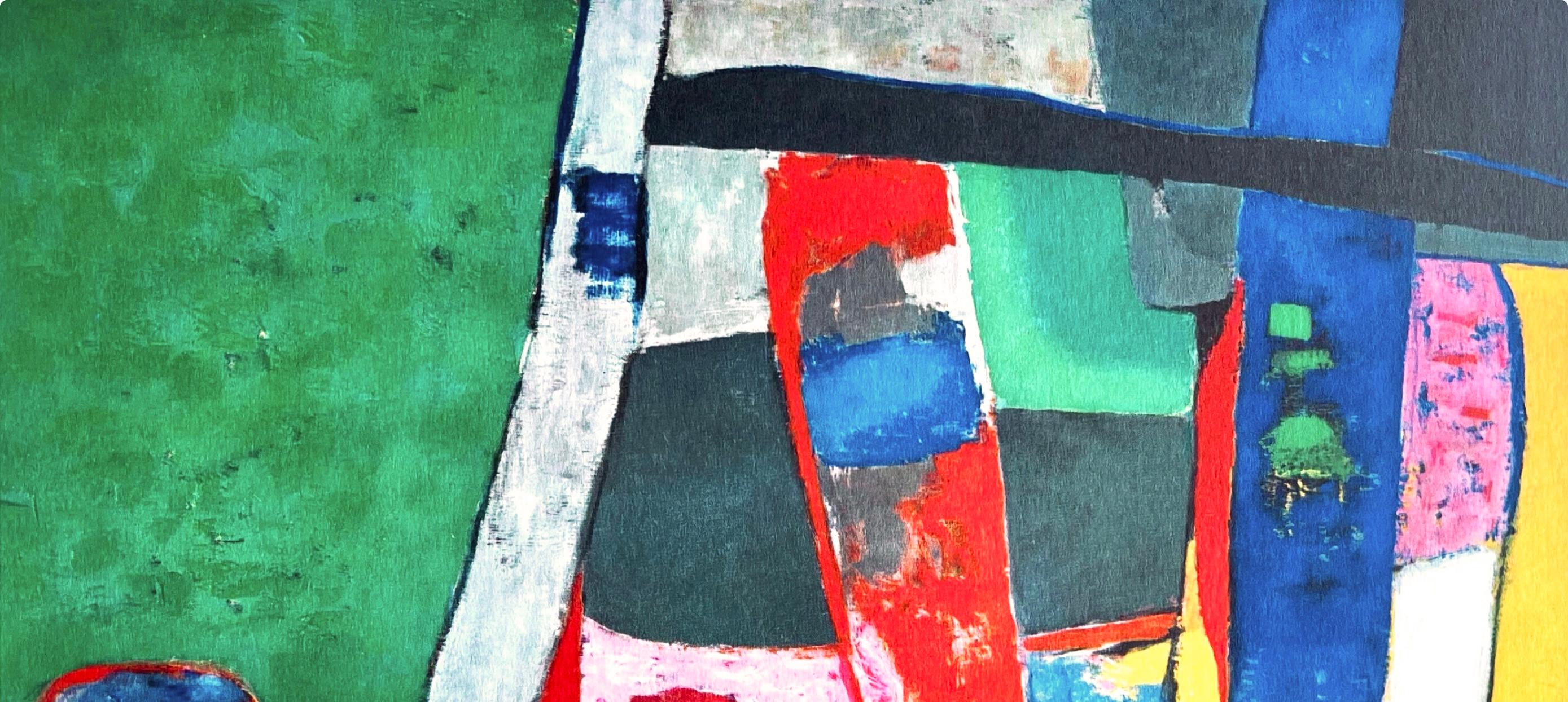 Estève, L'Aumance, Maurice Estève, Peintres d'aujourd'hui (d'après) en vente 1