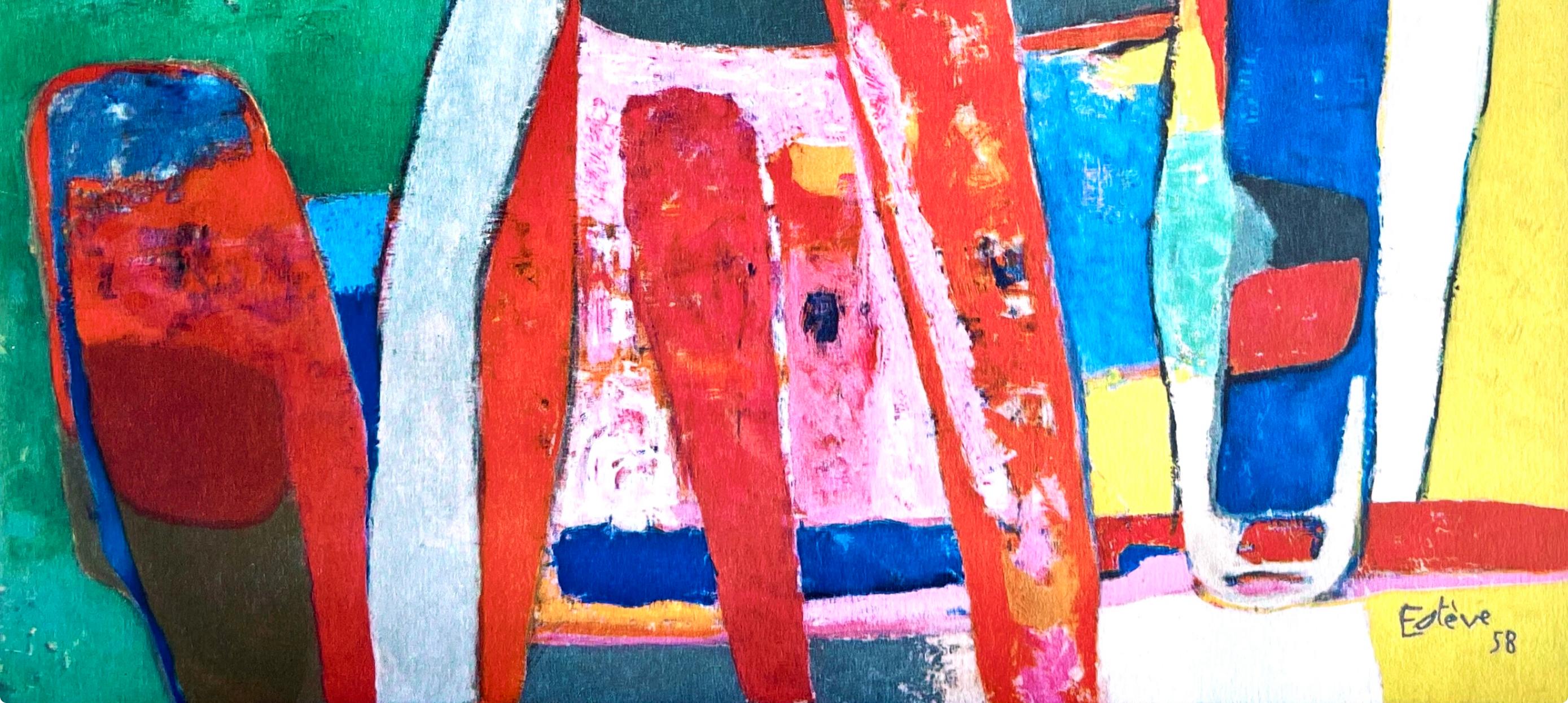 Estève, L'Aumance, Maurice Estève, Peintres d'aujourd'hui (después) en venta 3