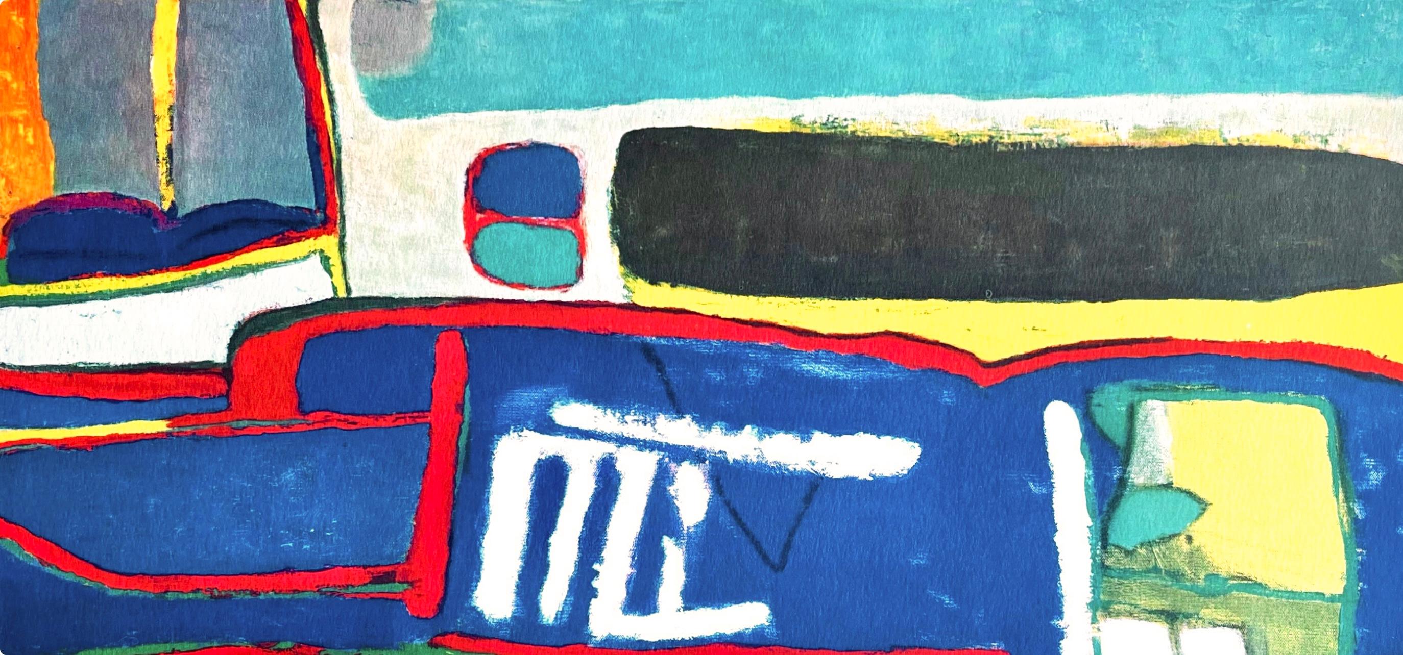Estève, L'automne, Maurice Estève, Peintres d'aujourd'hui (nach) im Angebot 1