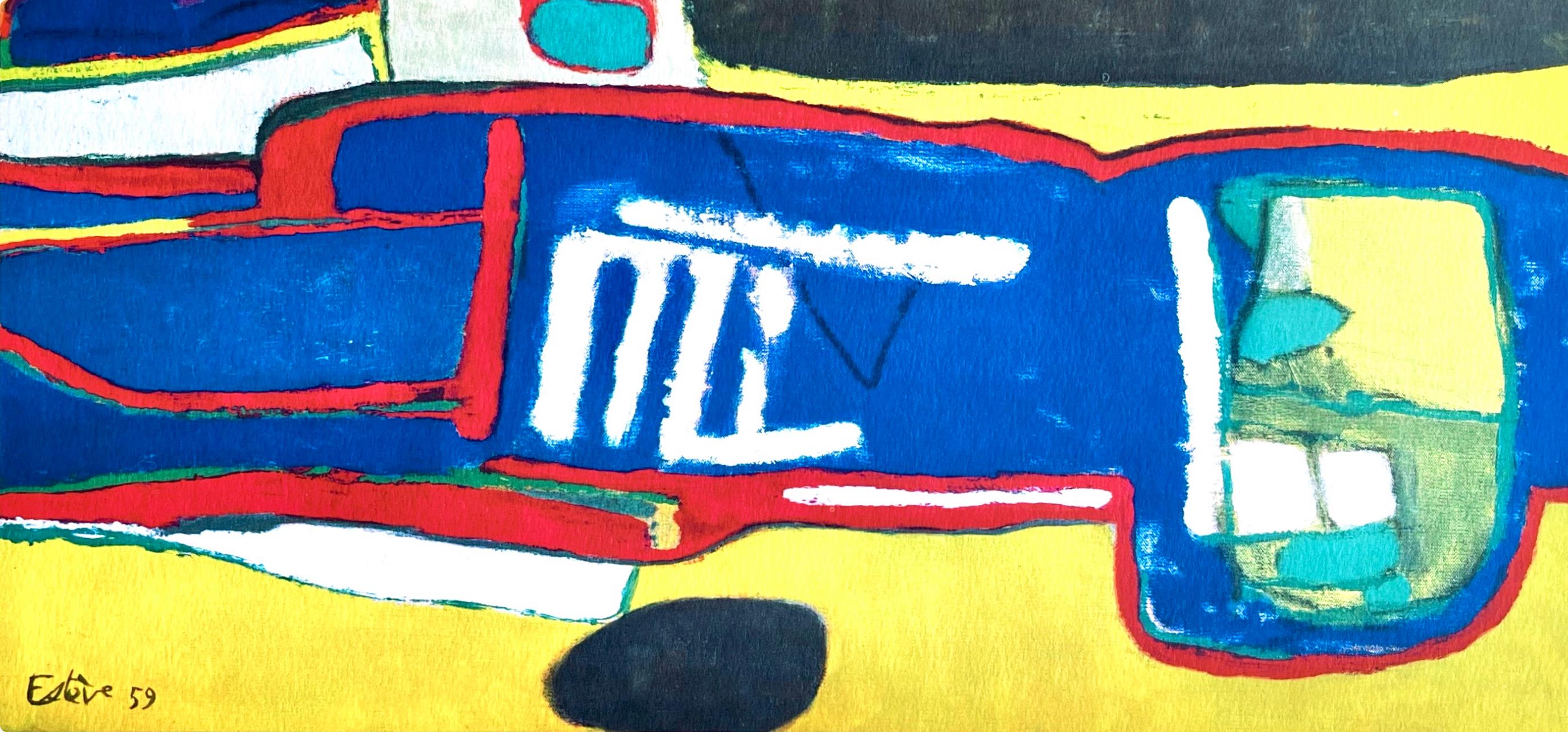 Estève, L'automne, Maurice Estève, Peintres d'aujourd'hui (después) en venta 3