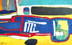Estève, L'automne, Maurice Estève, Peintres d'aujourd'hui (d'après)