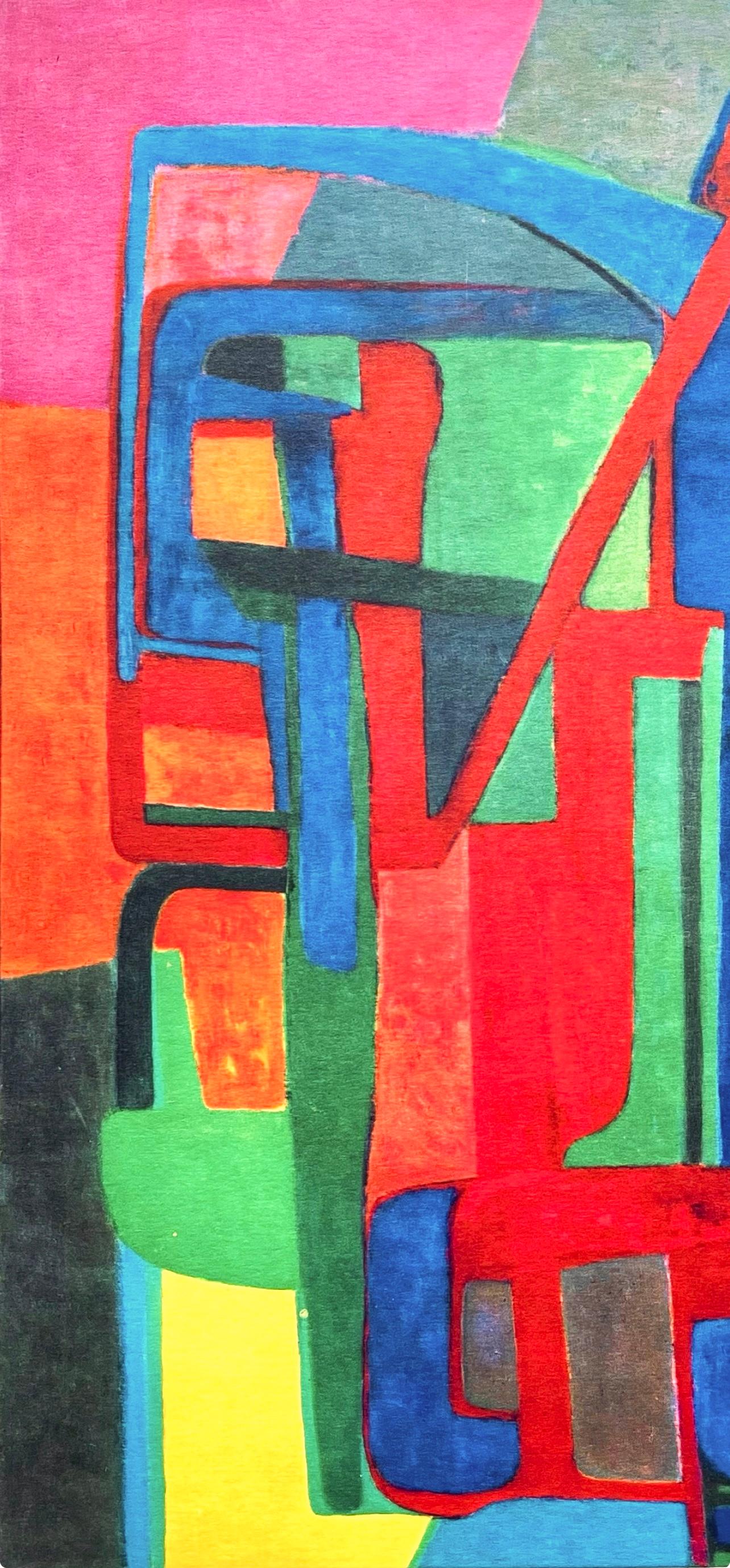 Estève, Le Faucheur, Peintres d'aujourd'hui (d'après) - Print de Maurice Estève