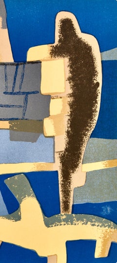 Maurice Esteve, Face to Face, from XXe Siecle, 1968