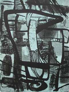 Grande Noir, 1965 -  French Abstract 