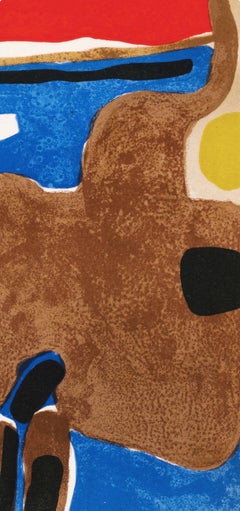 Maurice Esteve, Sans titre, tiré de Gravures de la presse Mourlot, 1964